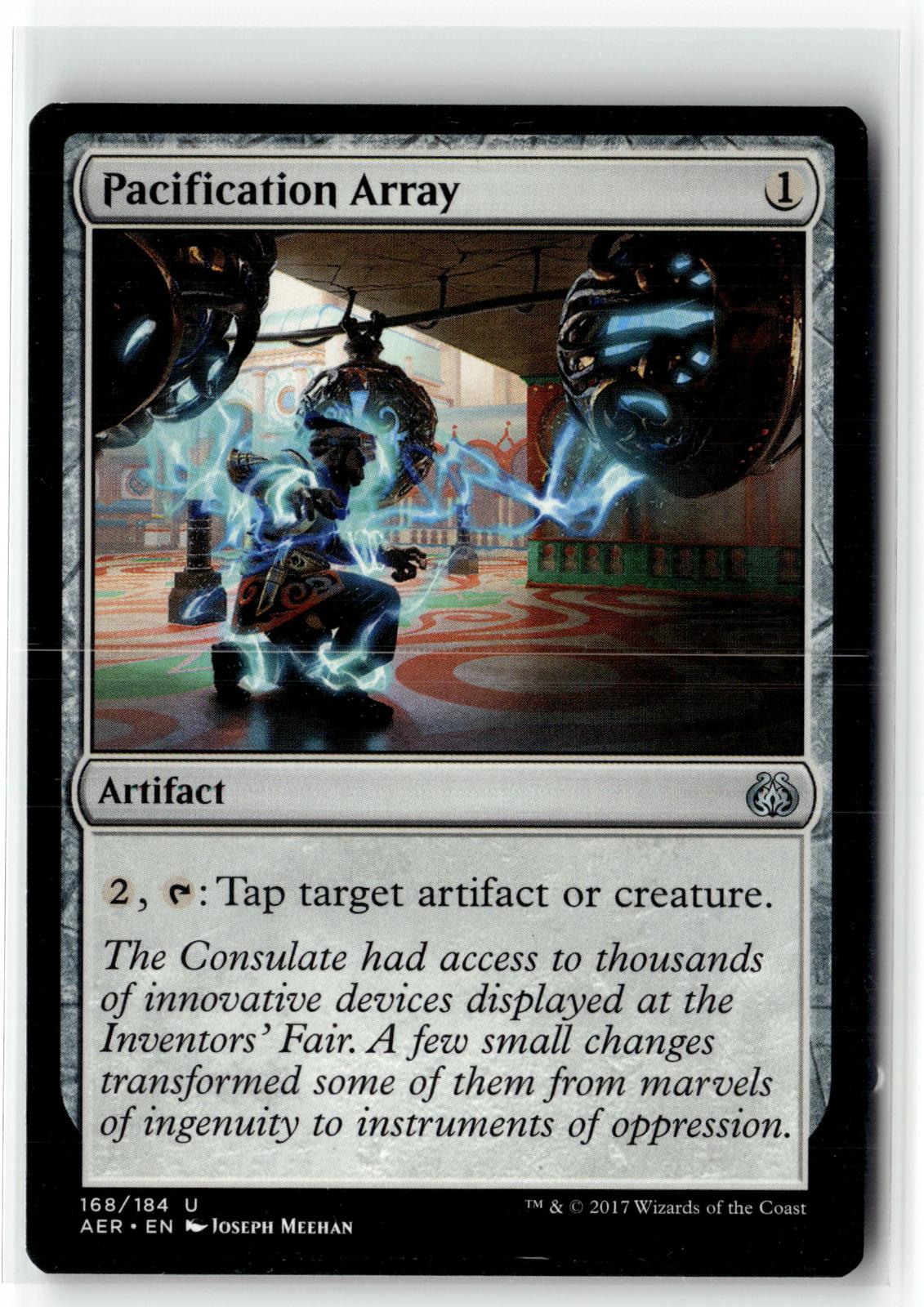 Pacification Array 168 Uncommon Aether Revolt Magic: The Gathering Near Mint
