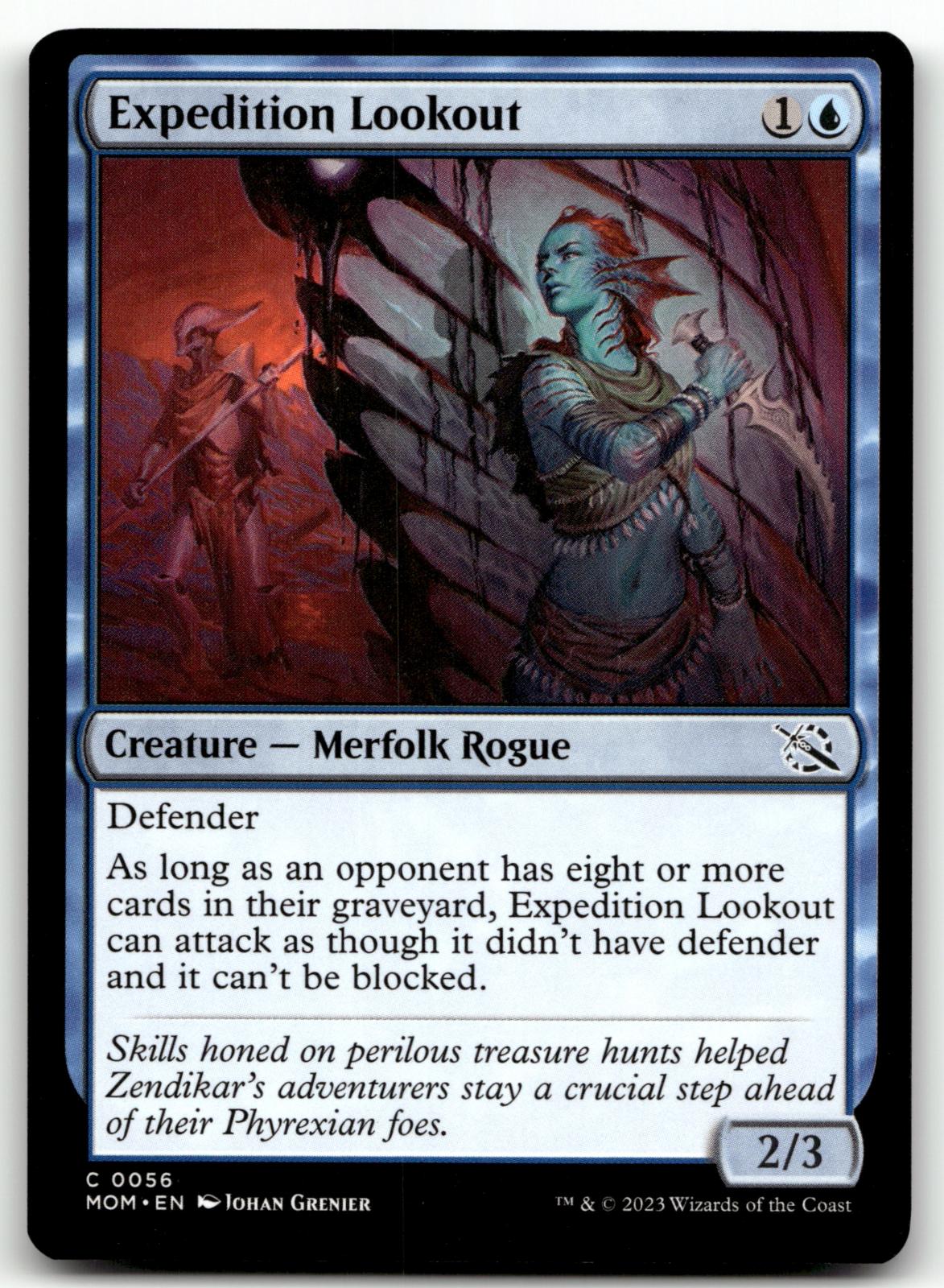Expedition Lookout 56 Common March of the Machine Magic: The Gathering Near Mint