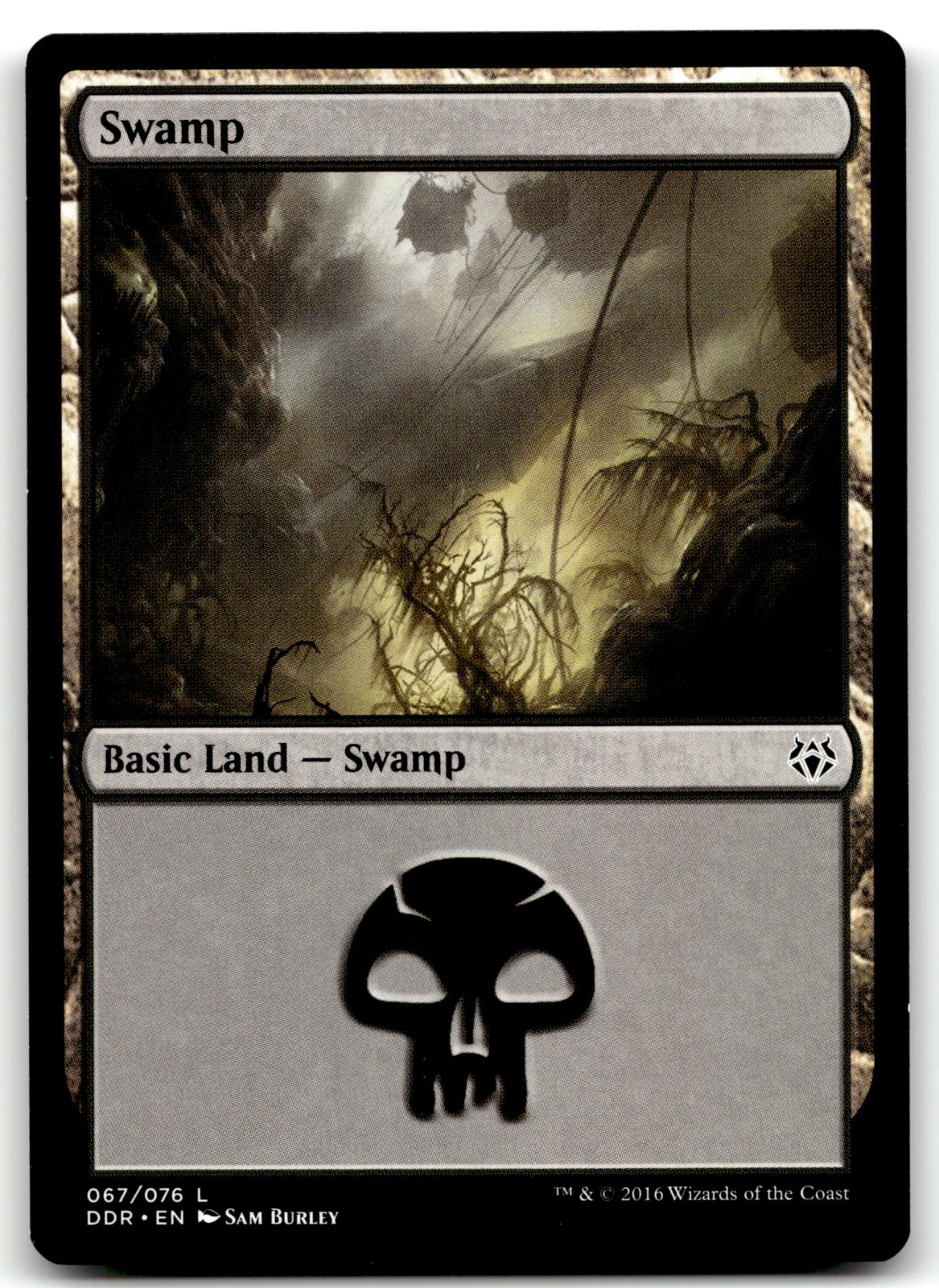 Swamp (067) 67 Land Duel Decks: Nissa vs. Ob Nixilis Magic: The Gathering NM