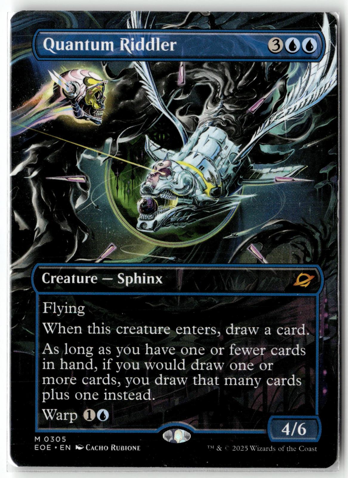 Quantum Riddler (Borderless) 305 Edge of Eternities Magic: The Gathering NM