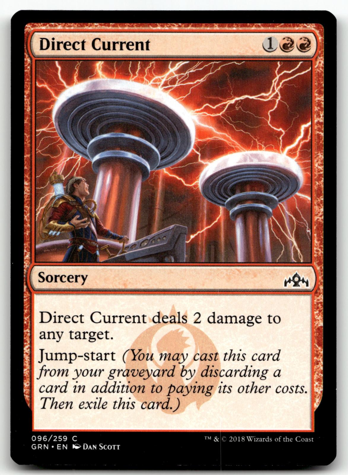 Direct Current 96 Common Guilds of Ravnica Magic: The Gathering Near Mint