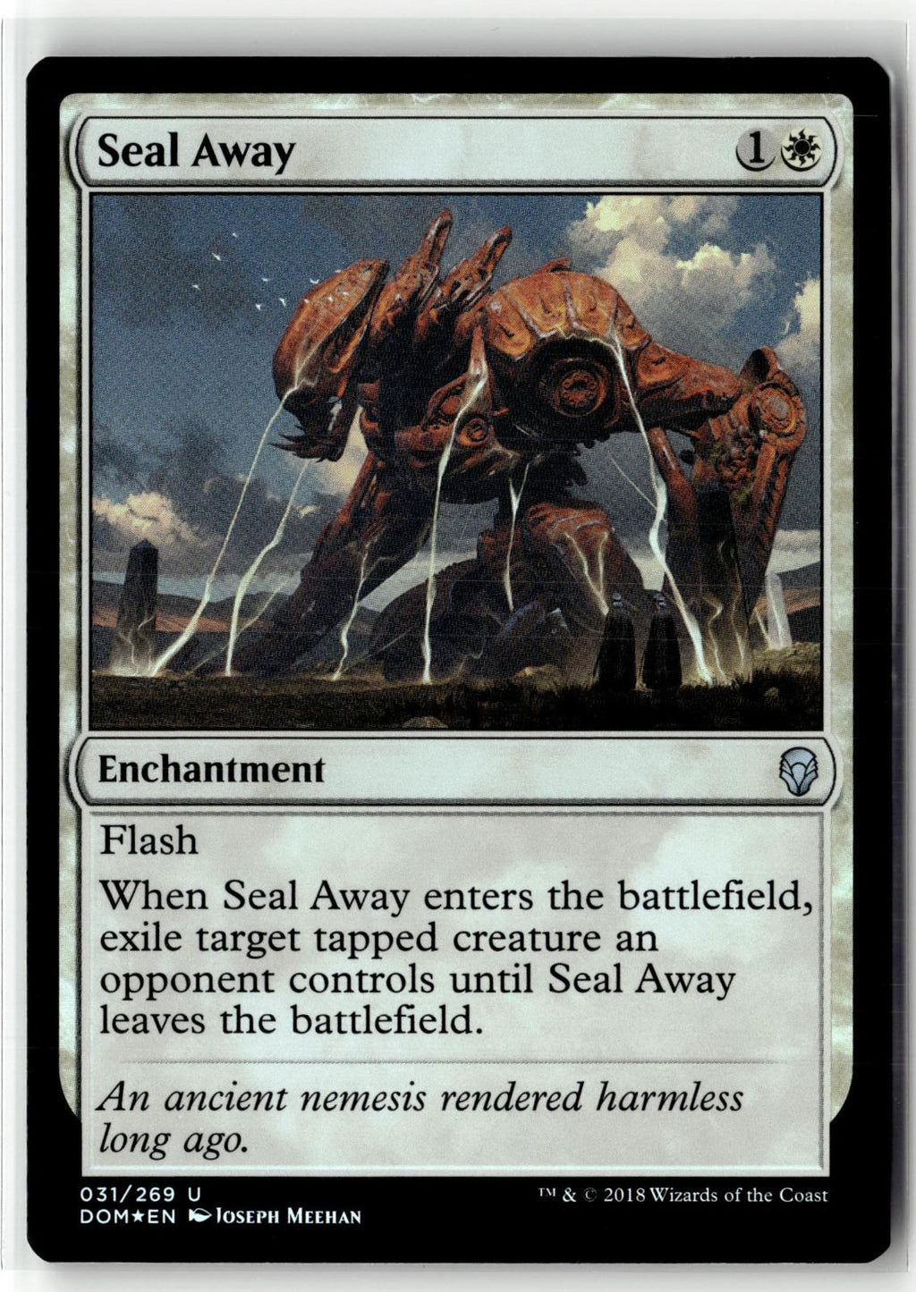 Seal Away 31 Uncommon Dominaria Magic: The Gathering Near Mint