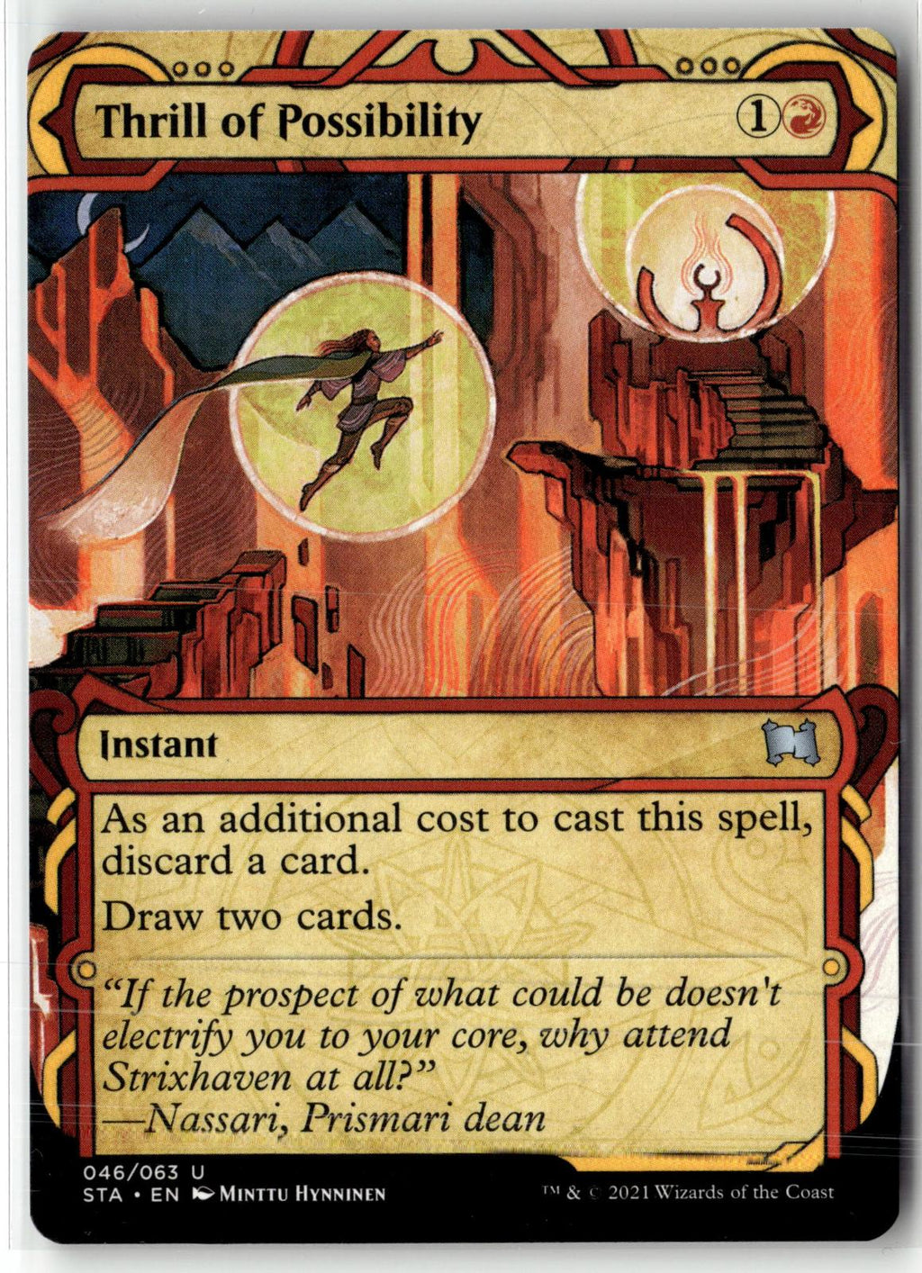 Thrill of Possibility (Foil Etched) 46 Strixhaven: Mystical Archives Magic: 