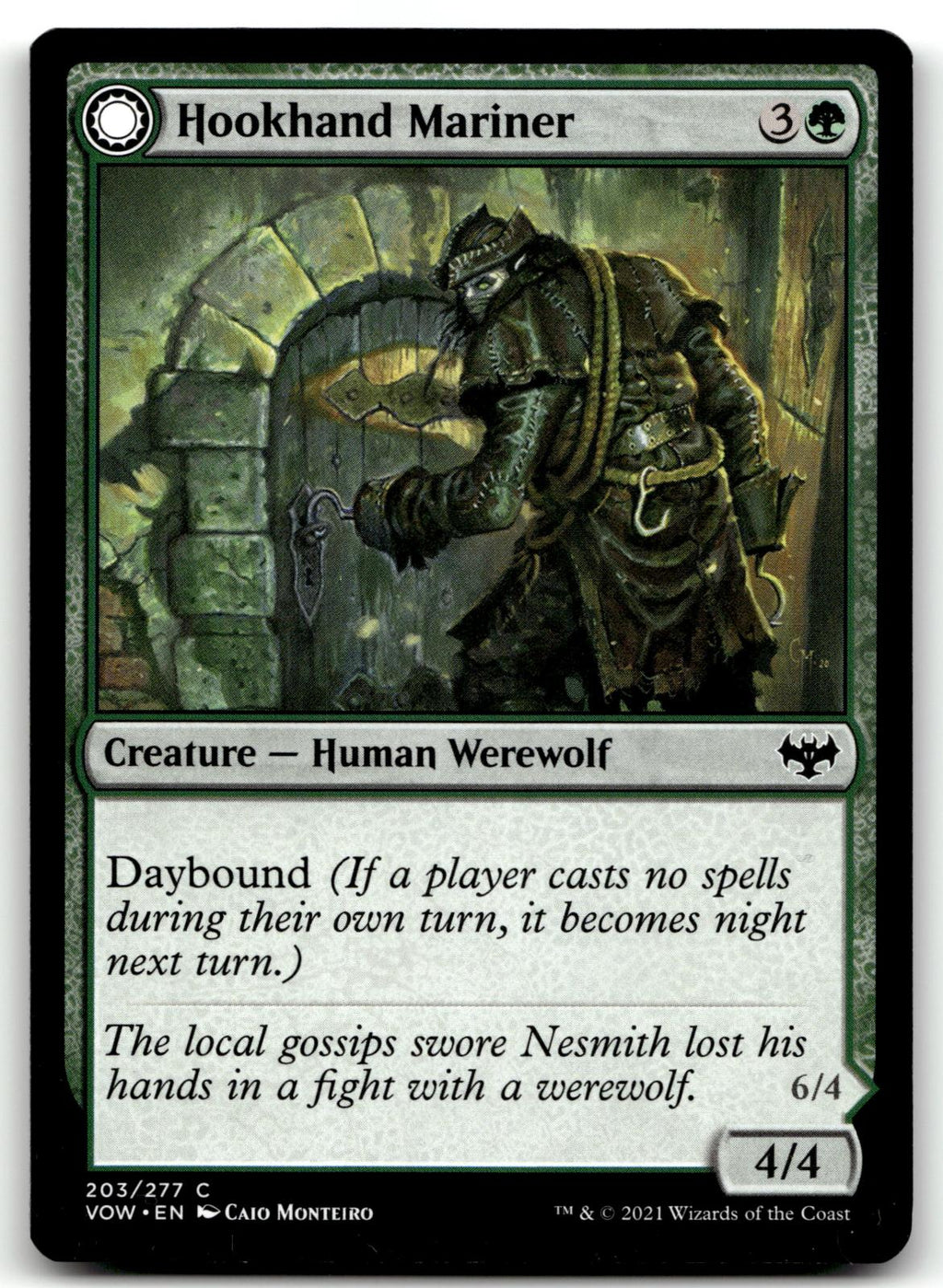 Hookhand Mariner 203 Common Innistrad: Crimson Vow Magic: The Gathering NM