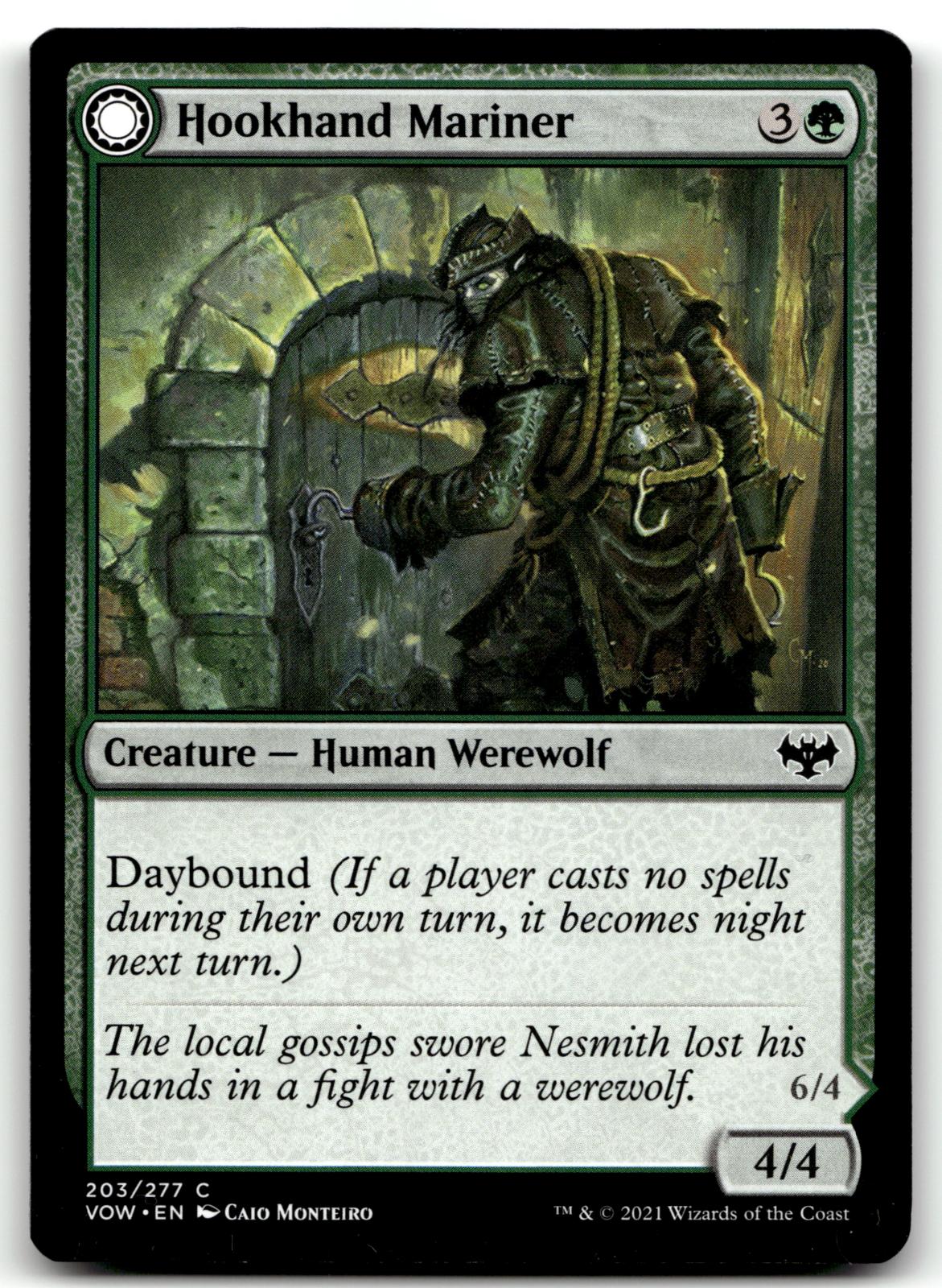 Hookhand Mariner 203 Common Innistrad: Crimson Vow Magic: The Gathering NM