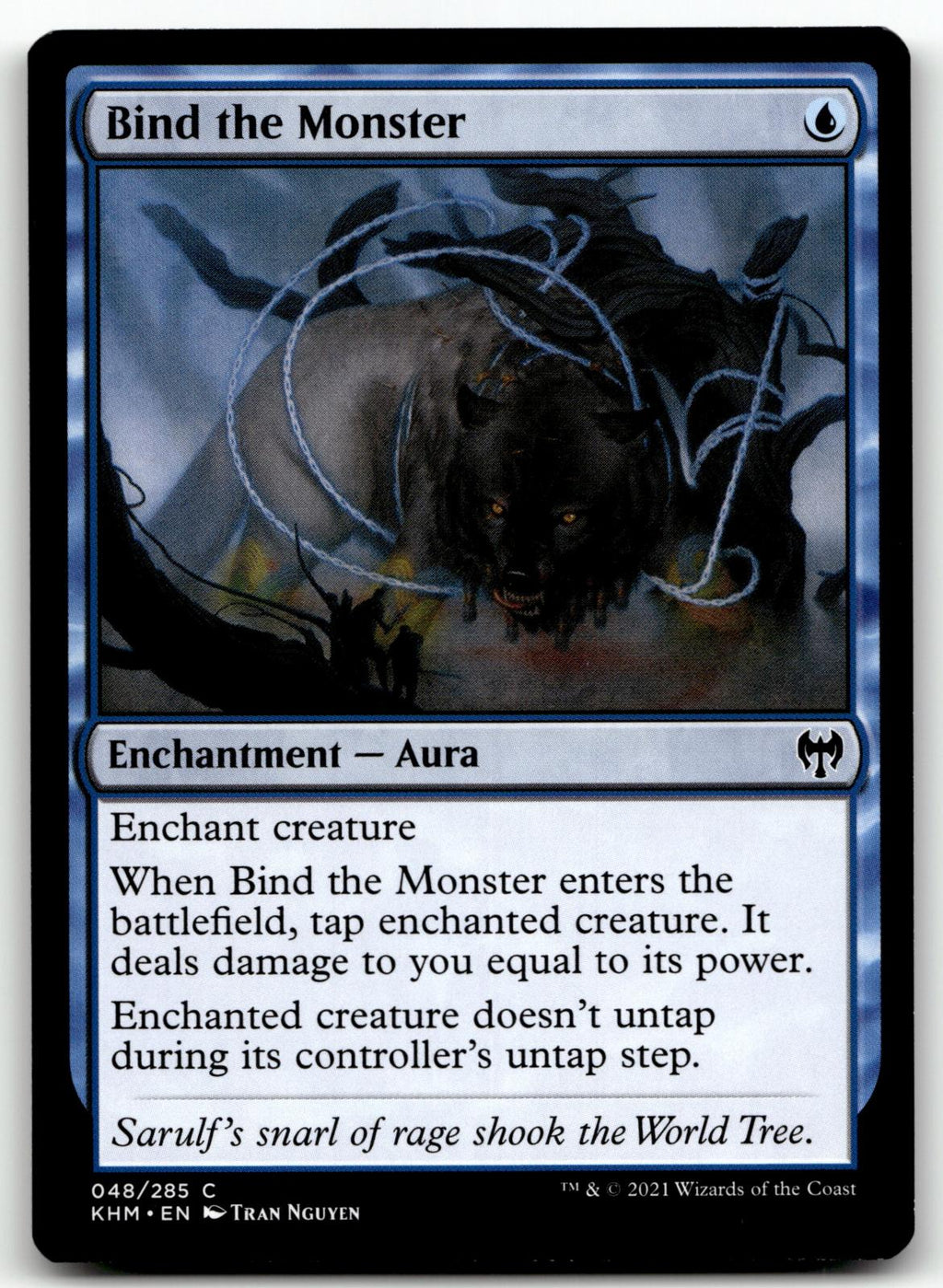 Bind the Monster 48 Common Kaldheim Magic: The Gathering Near Mint