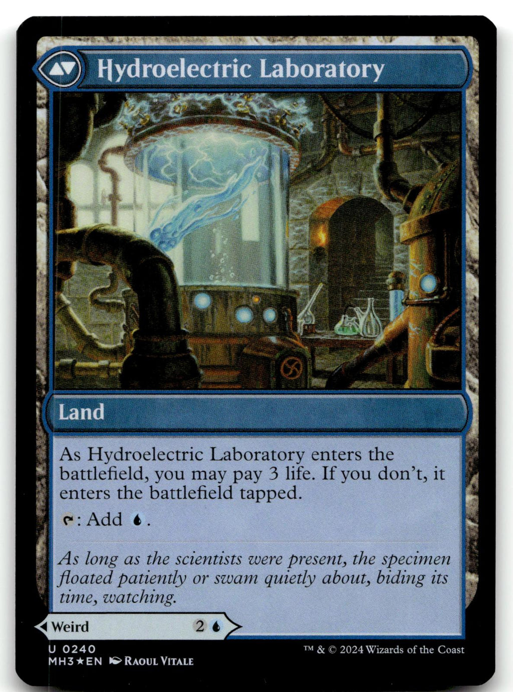 Hydroelectric Specimen 240 Modern Horizons 3 Magic: The Gathering Foil NM