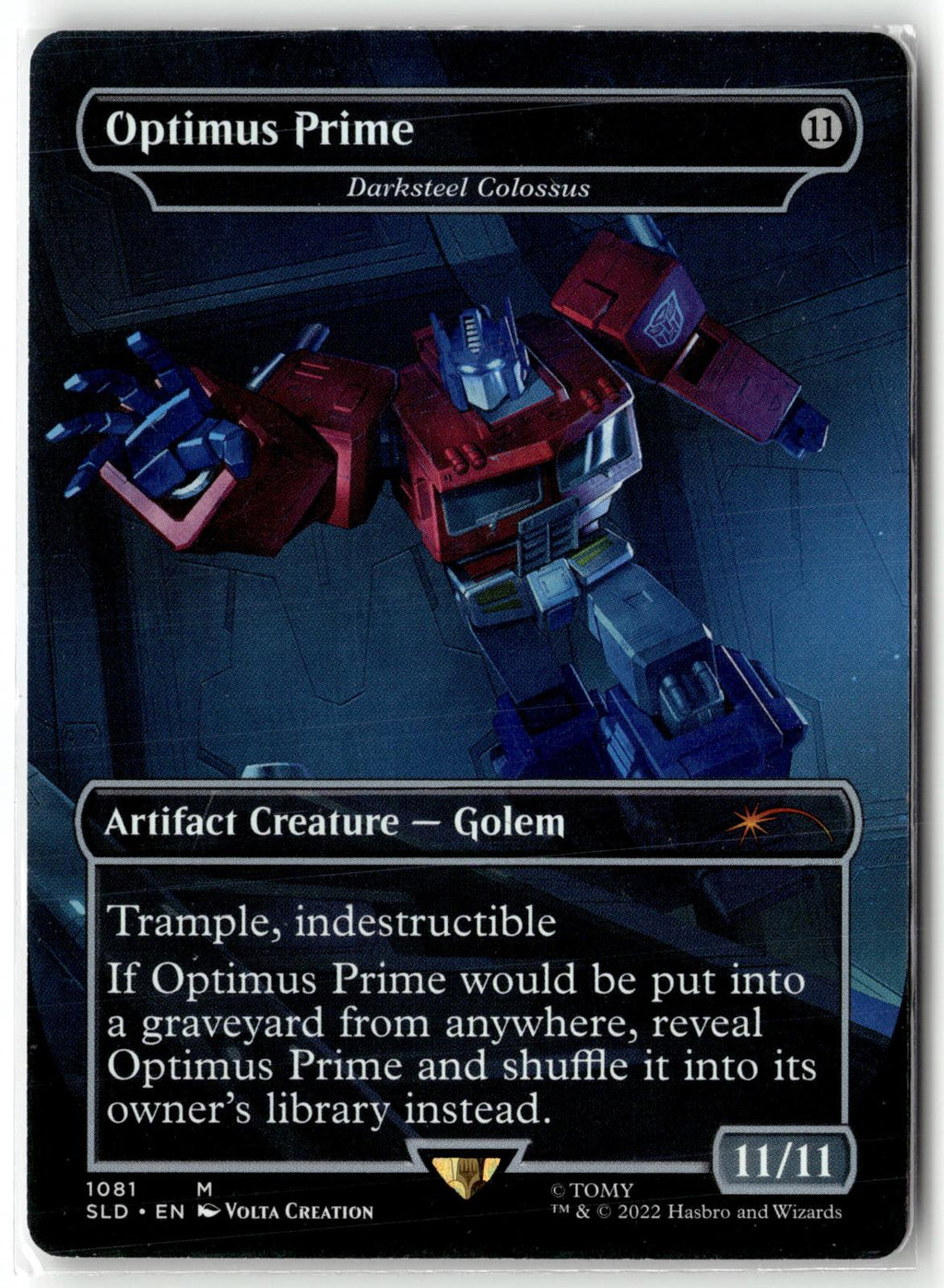 Optimus Prime - Darksteel Colossus 1081 Secret Lair Drop Series Magic: 