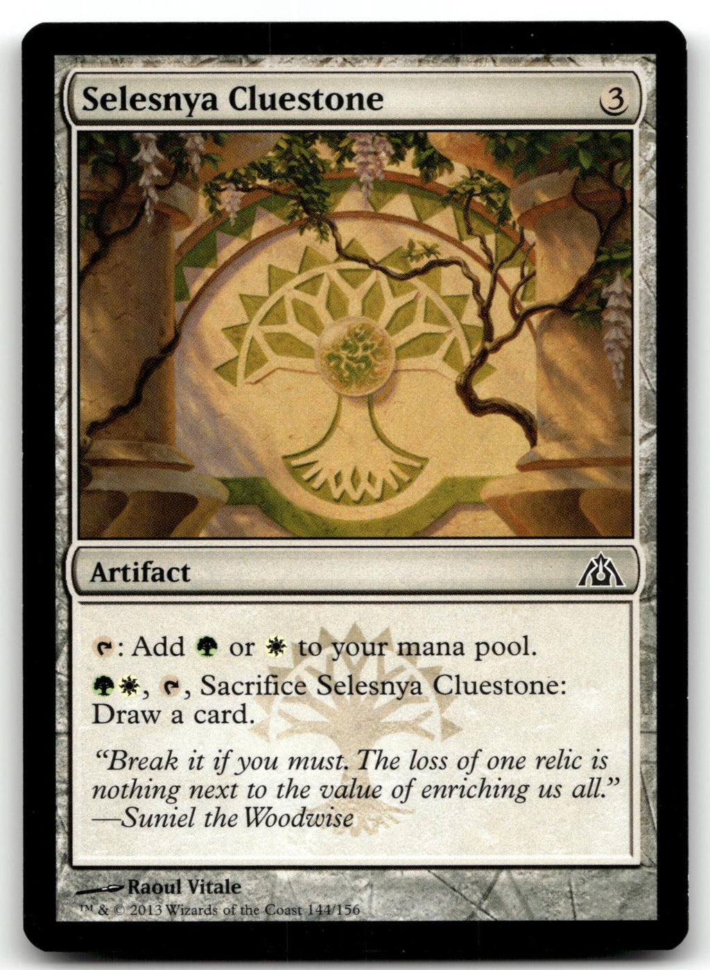 Selesnya Cluestone 144 Common Dragon's Maze Magic: The Gathering Near Mint