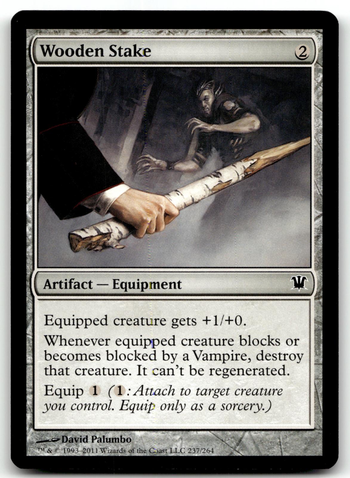 Wooden Stake 237 Common Innistrad Magic: The Gathering Near Mint