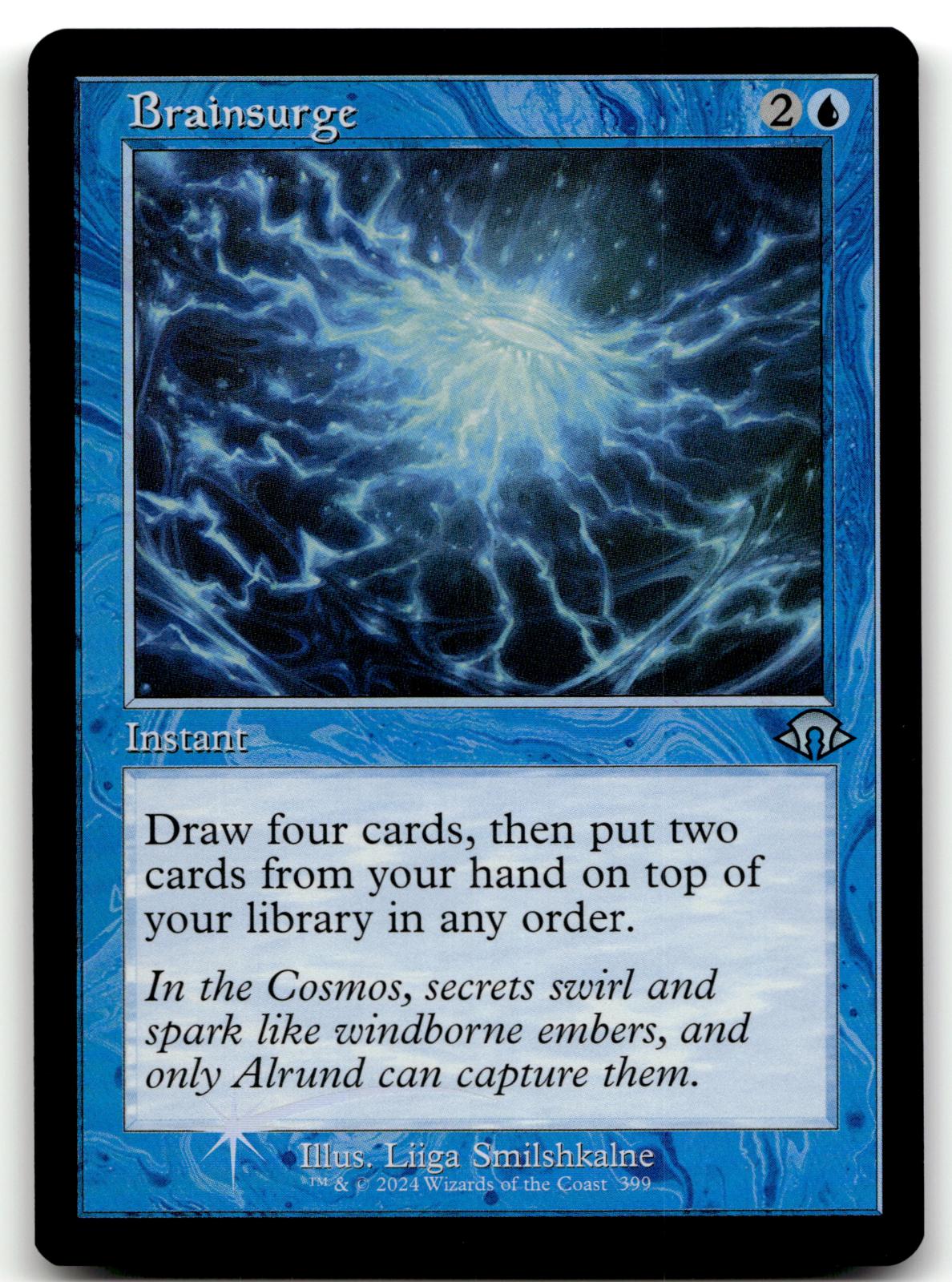 Brainsurge (Retro Frame) 399 Modern Horizons 3 Magic: The Gathering Foil NM