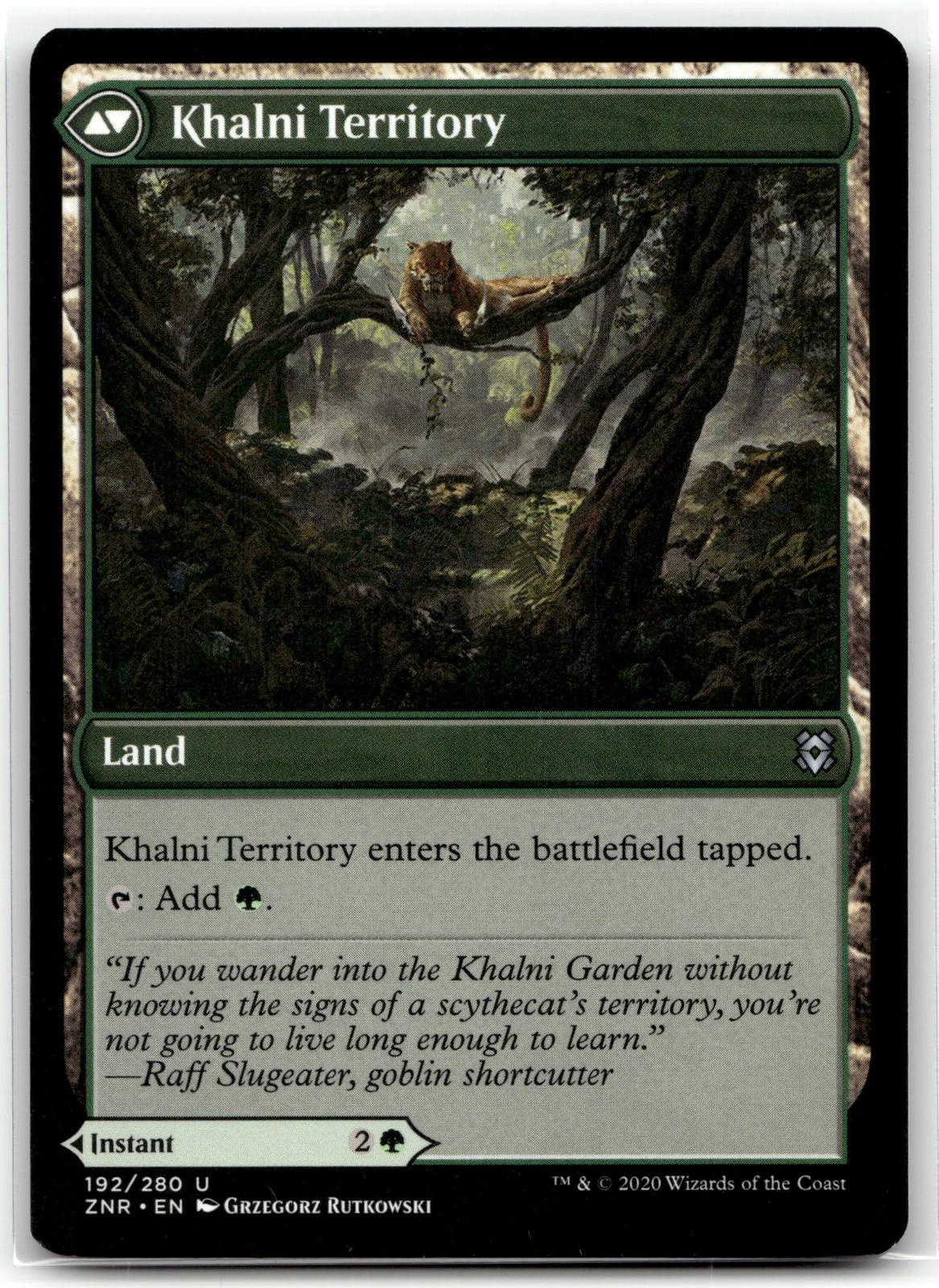 Khalni Ambush 192 Uncommon Zendikar Rising Magic: The Gathering Near Mint