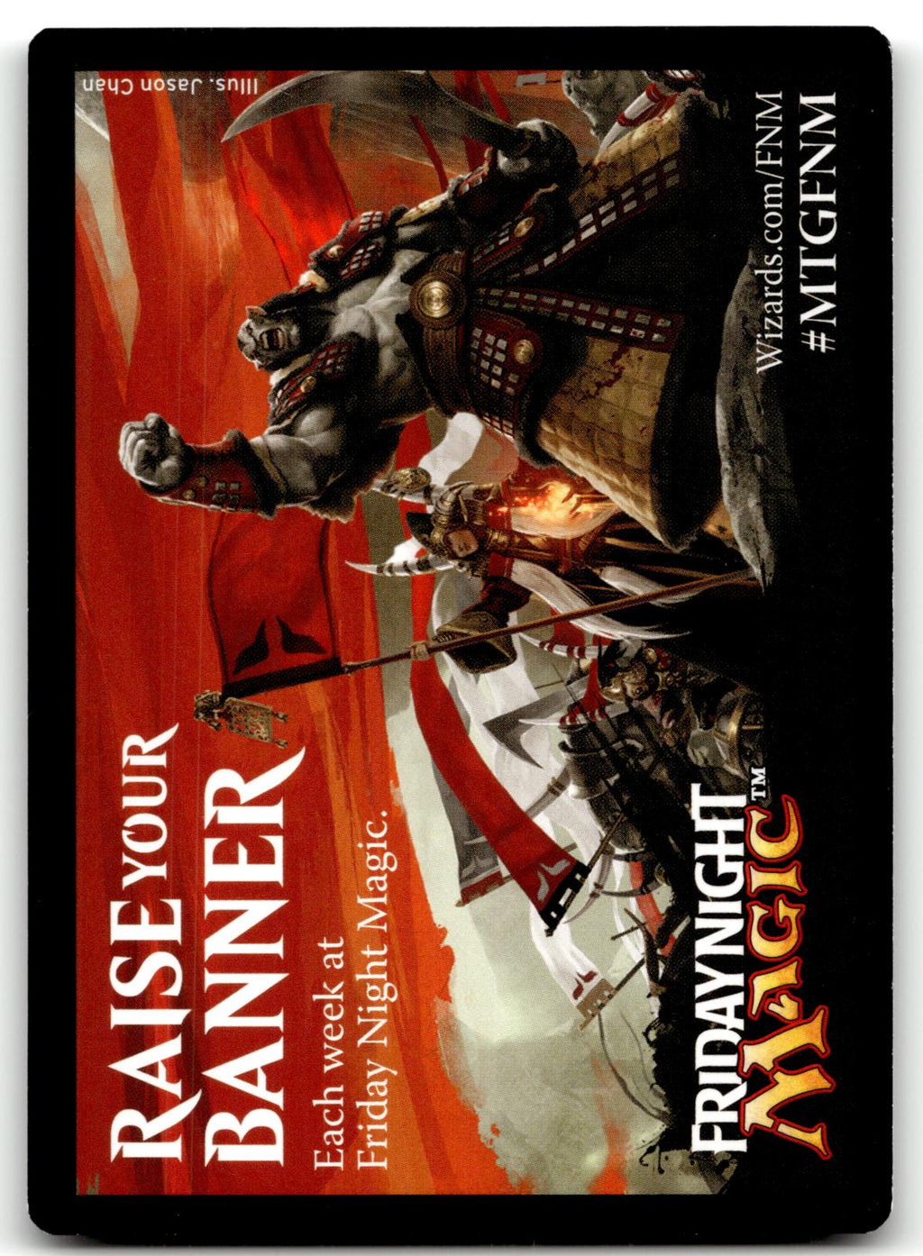 Emblem - Sarkhan, the Dragonspeaker 12 Khans of Tarkir Magic: The Gathering NM