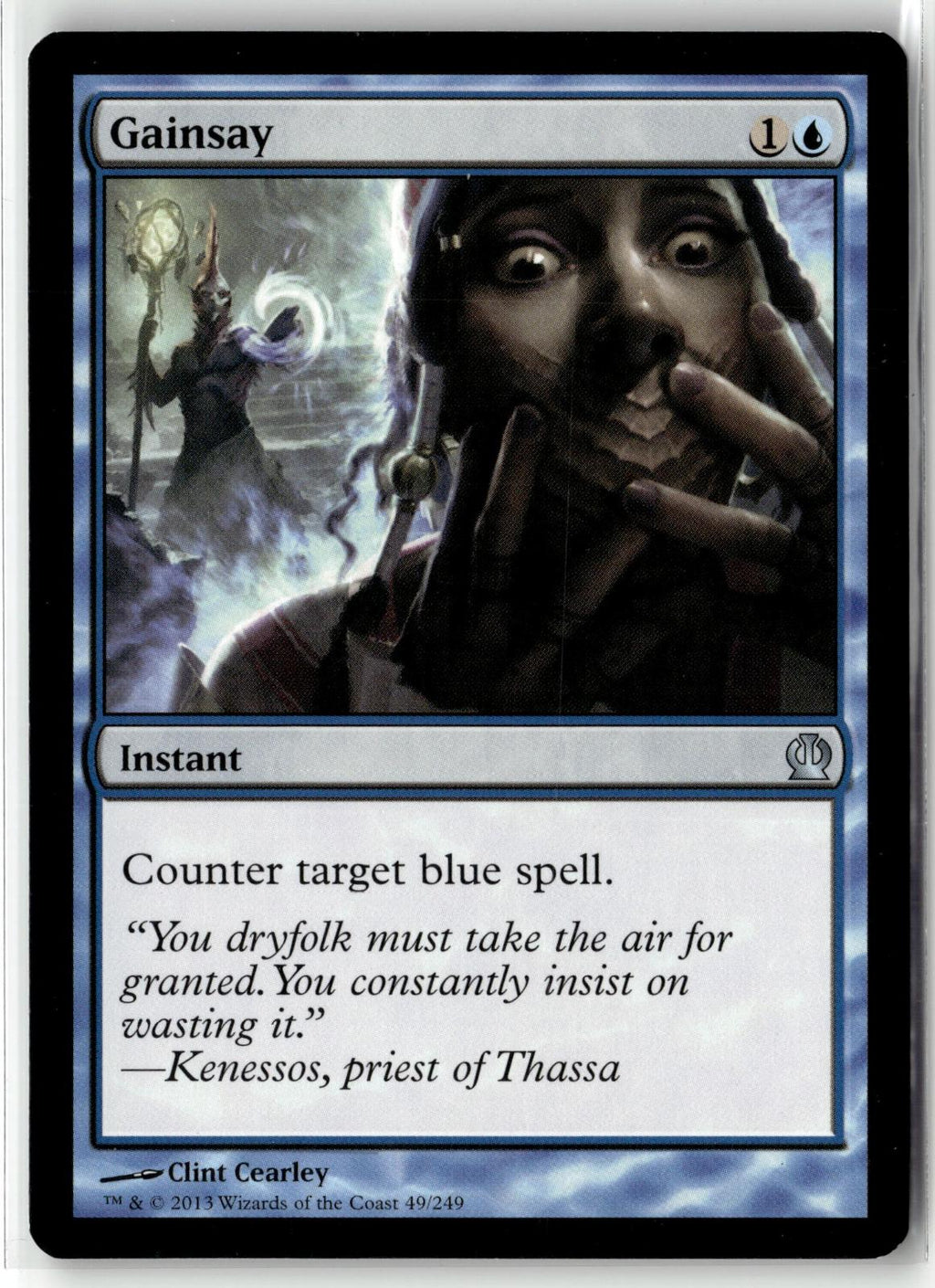 Gainsay 49 Uncommon Theros Magic: The Gathering Near Mint