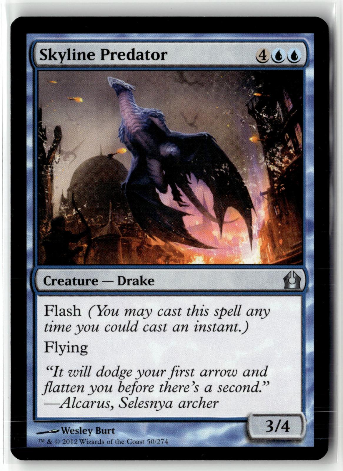 Skyline Predator 50 Uncommon Return to Ravnica Magic: The Gathering Near Mint