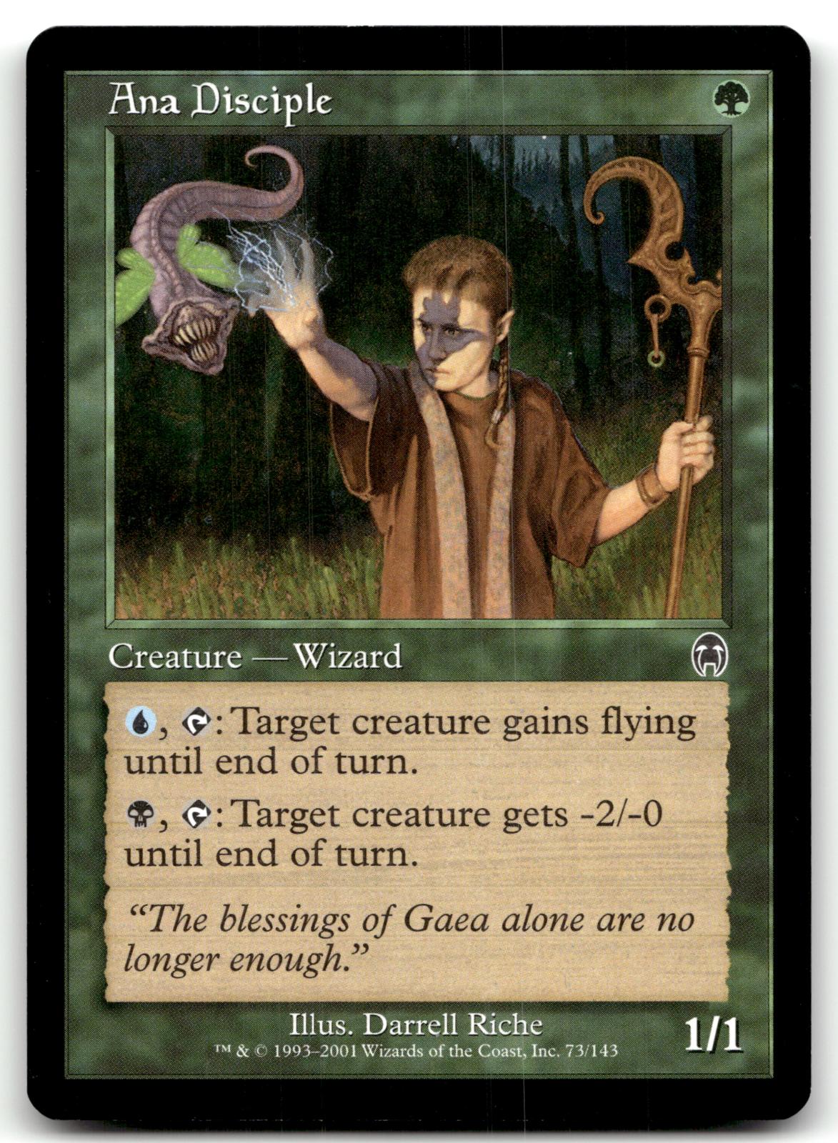 Ana Disciple 73 Common Apocalypse Magic: The Gathering Near Mint