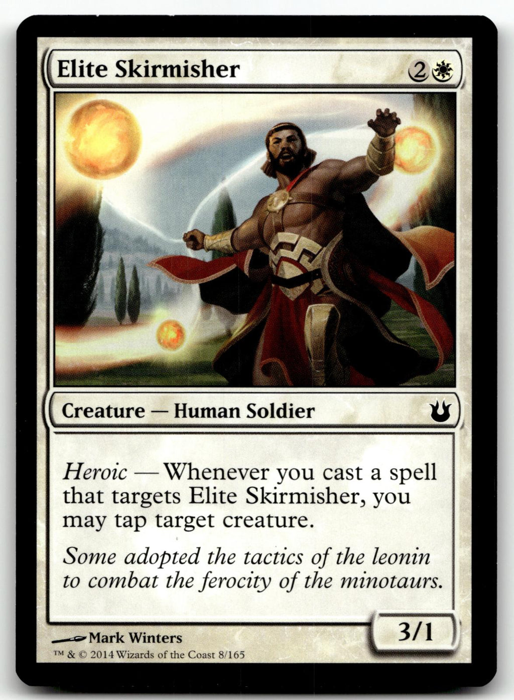 Elite Skirmisher 8 Common Born of the Gods Magic: The Gathering Near Mint