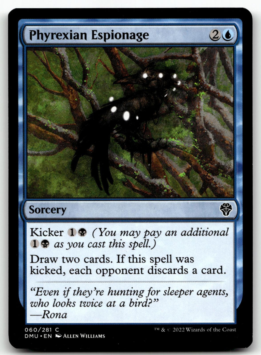Phyrexian Espionage 60 Common Dominaria United Magic: The Gathering Near Mint