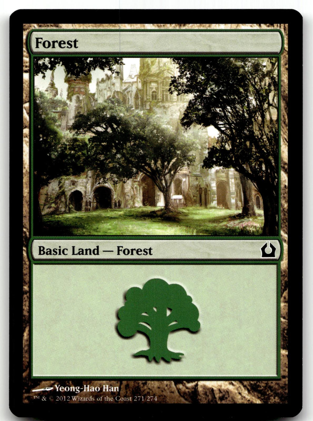 Forest (271) 271 Land Return to Ravnica Magic: The Gathering Near Mint