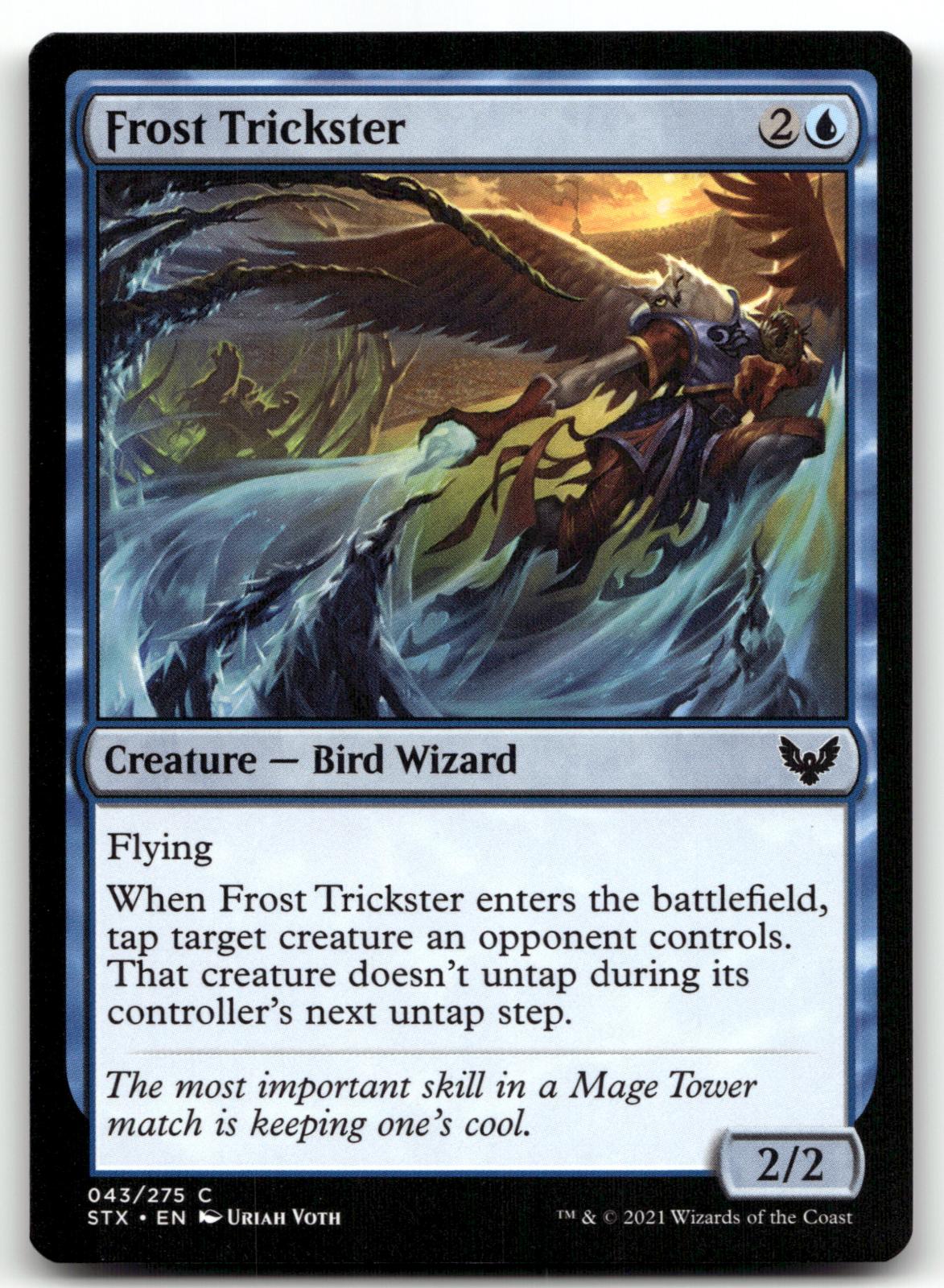 Frost Trickster 43 Common Strixhaven: School of Mages Magic: The Gathering NM