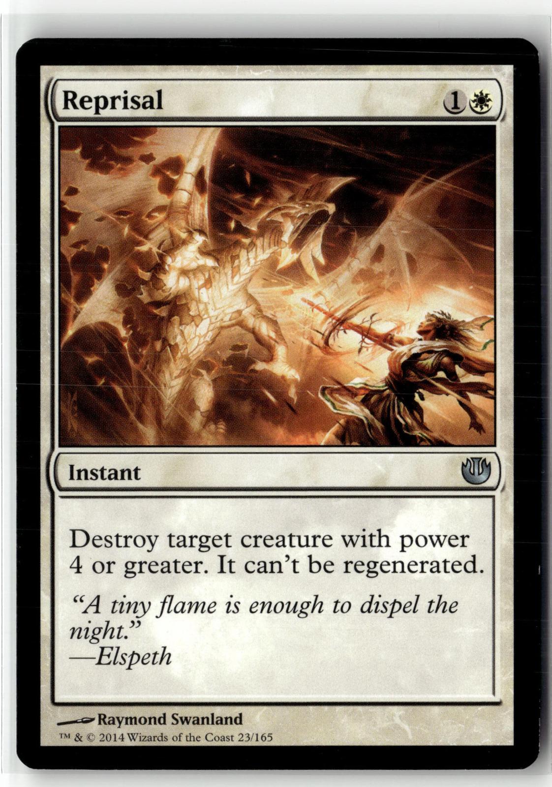 Reprisal 23 Uncommon Journey Into Nyx Magic: The Gathering Near Mint