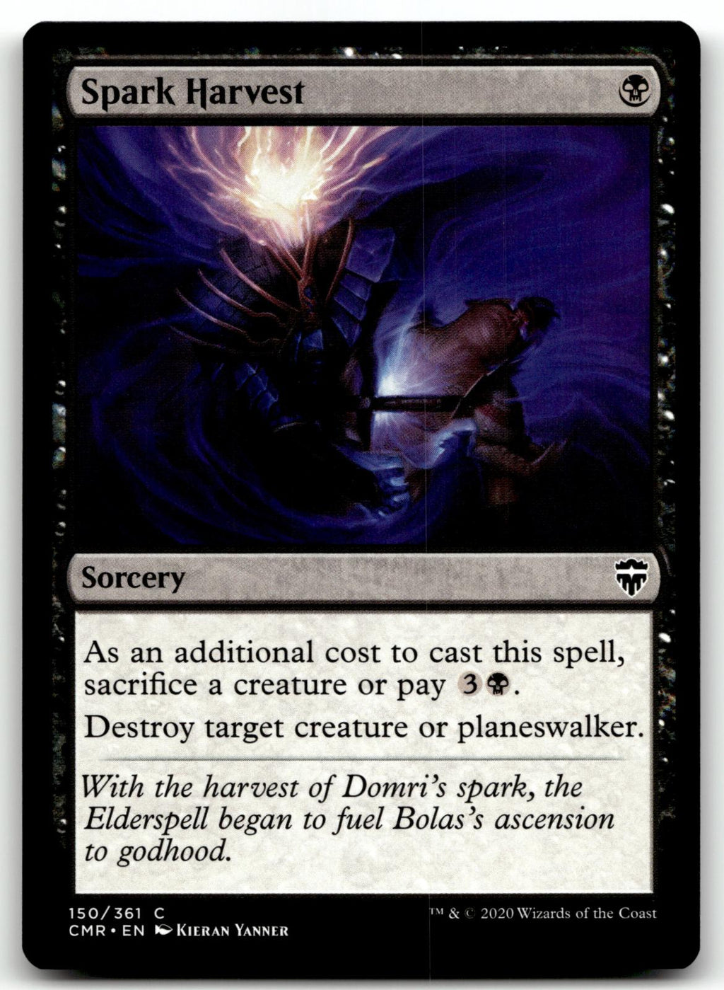 Spark Harvest 150 Common Commander Legends Magic: The Gathering Near Mint