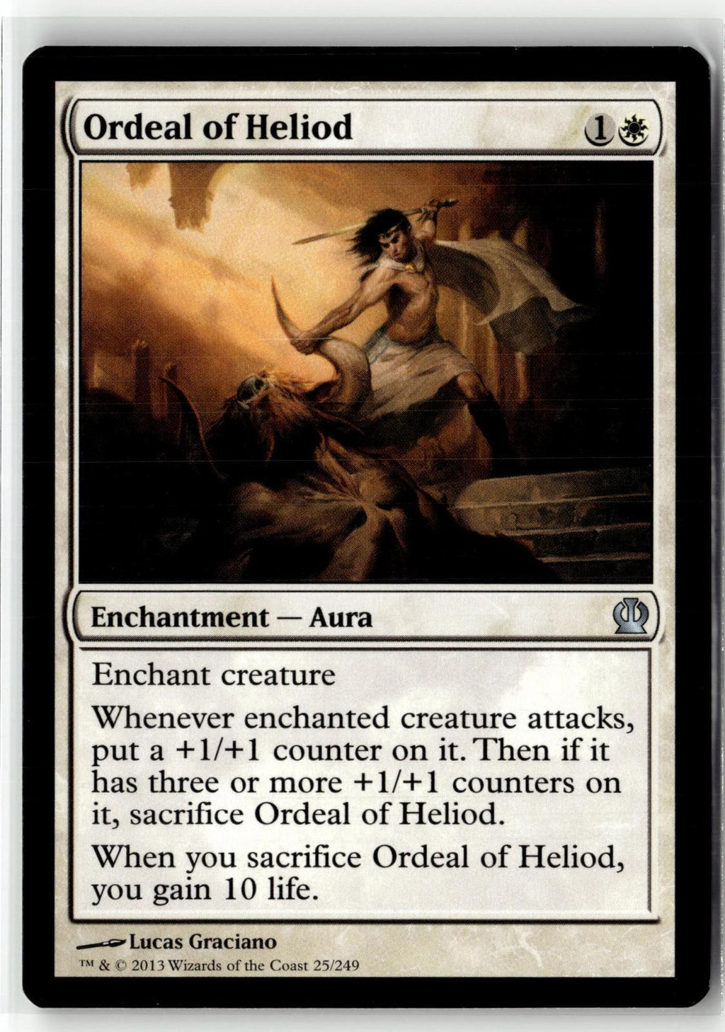 Ordeal of Heliod 25 Uncommon Theros Magic: The Gathering Near Mint