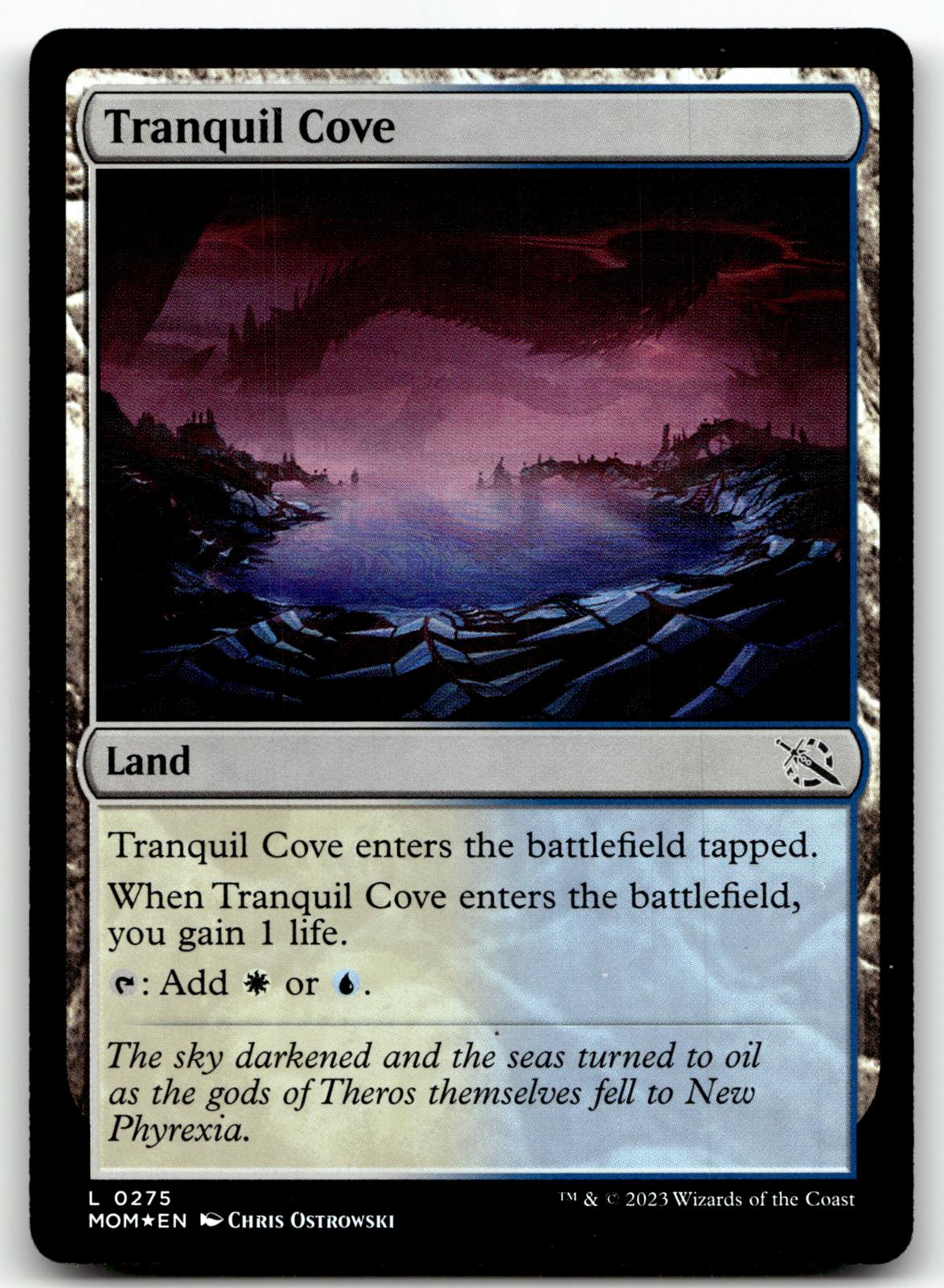 Tranquil Cove 275 Common March of the Machine Magic: The Gathering Foil NM