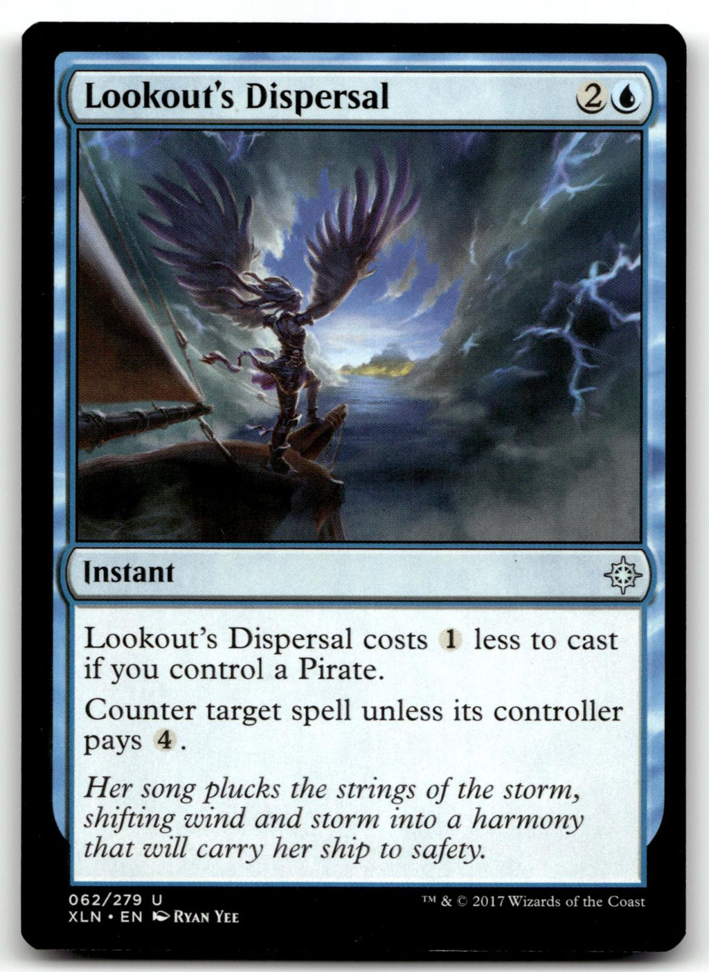 Lookout's Dispersal 62 Uncommon Ixalan Magic: The Gathering Near Mint