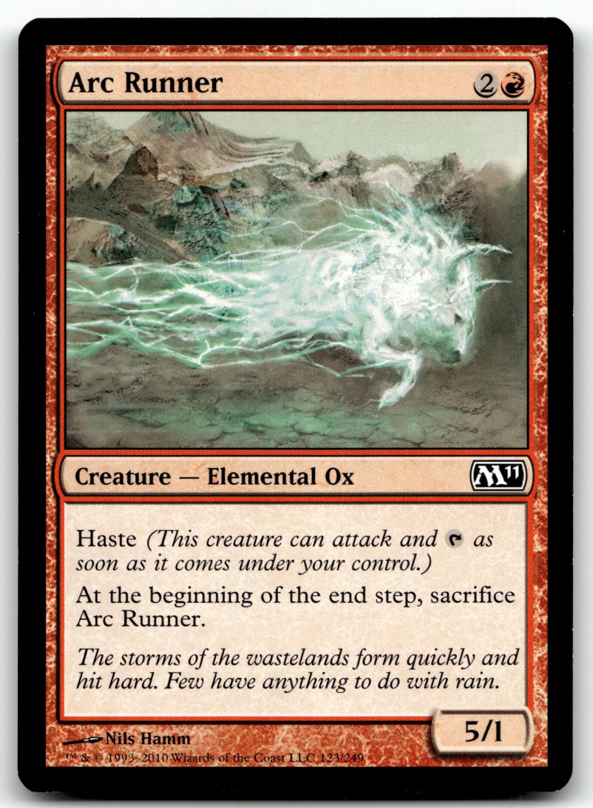 Arc Runner 123 Common Magic 2011 (M11) Magic: The Gathering Near Mint
