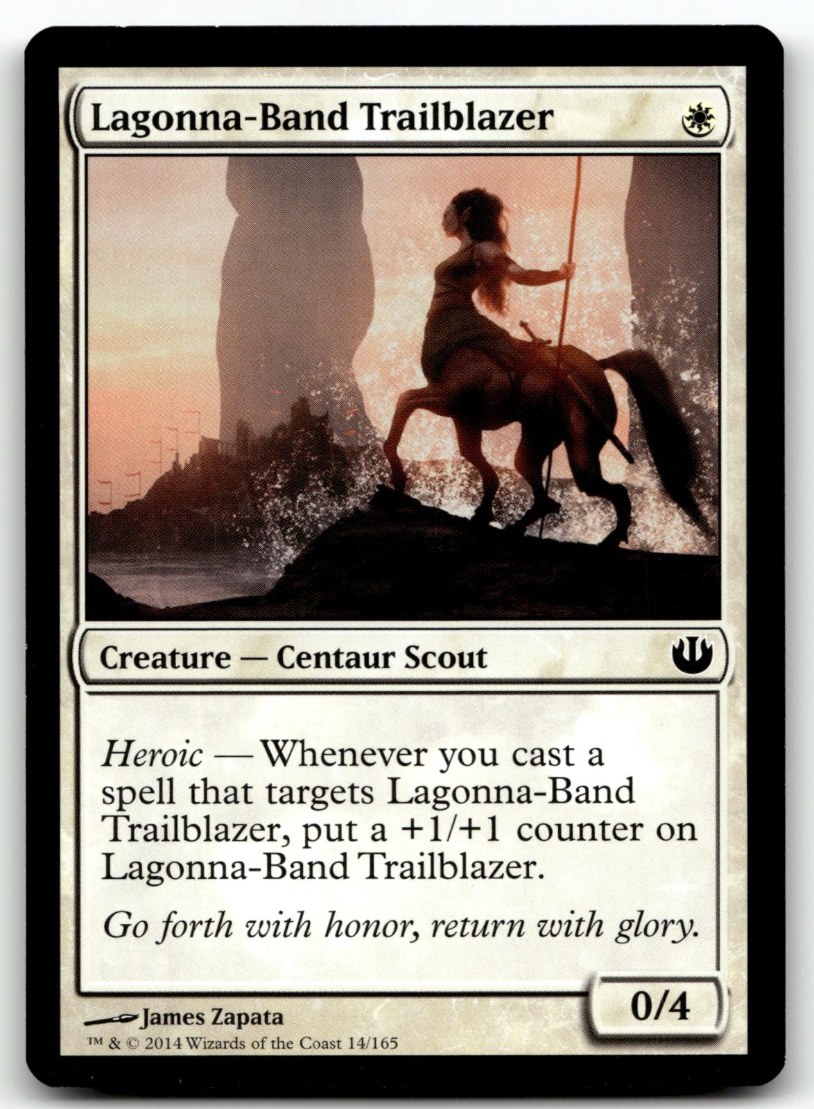 Lagonna-Band Trailblazer 14 Common Journey Into Nyx Magic: The Gathering NM