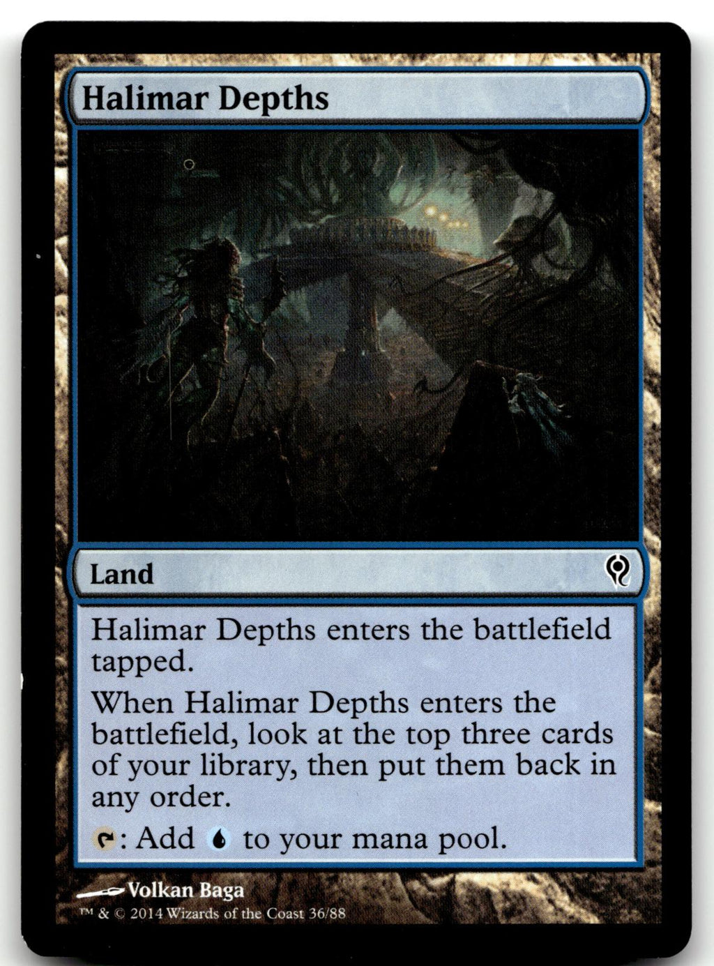 Halimar Depths 36/88 Common The List Reprints Magic: The Gathering Near Mint
