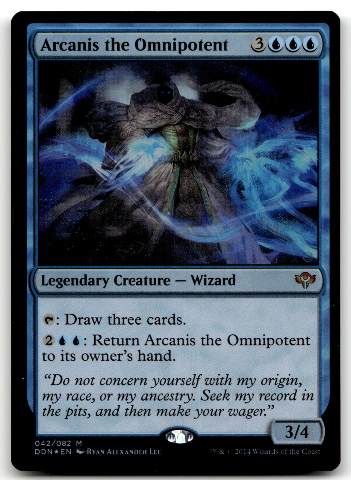 Arcanis the Omnipotent 42 Duel Decks: Speed vs. Cunning Magic: The Gathering Foil NM