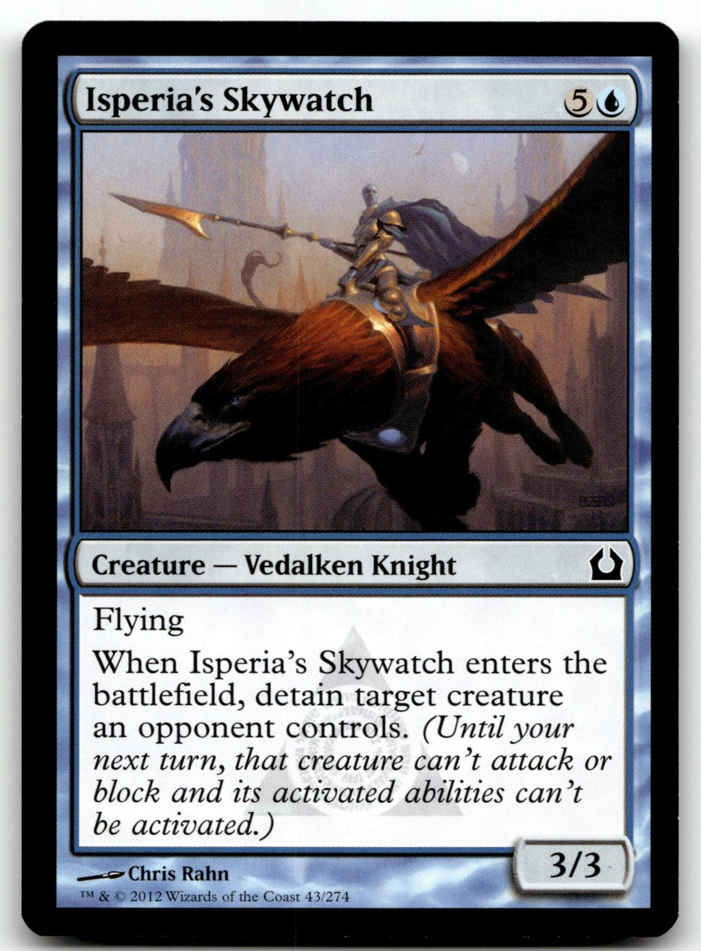 Isperia's Skywatch 43 Common Return to Ravnica Magic: The Gathering Near Mint