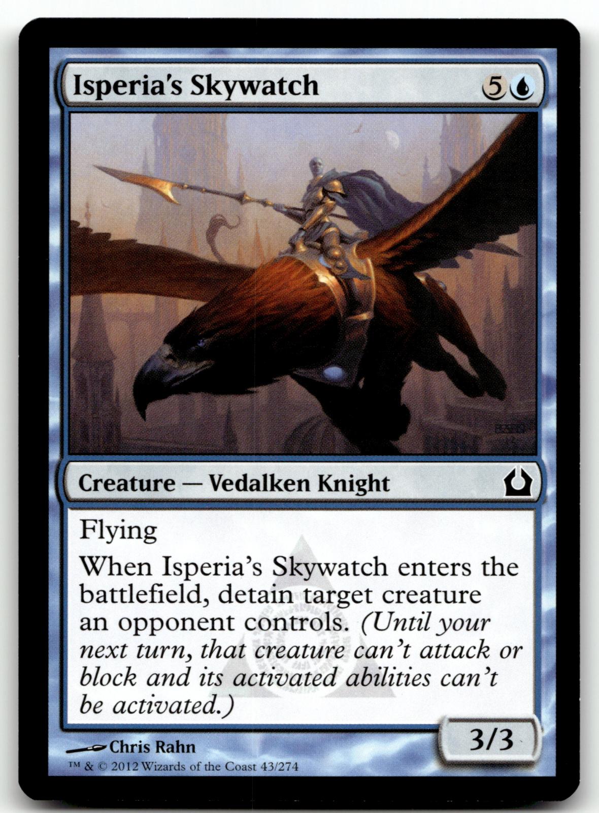 Isperia's Skywatch 43 Common Return to Ravnica Magic: The Gathering Near Mint