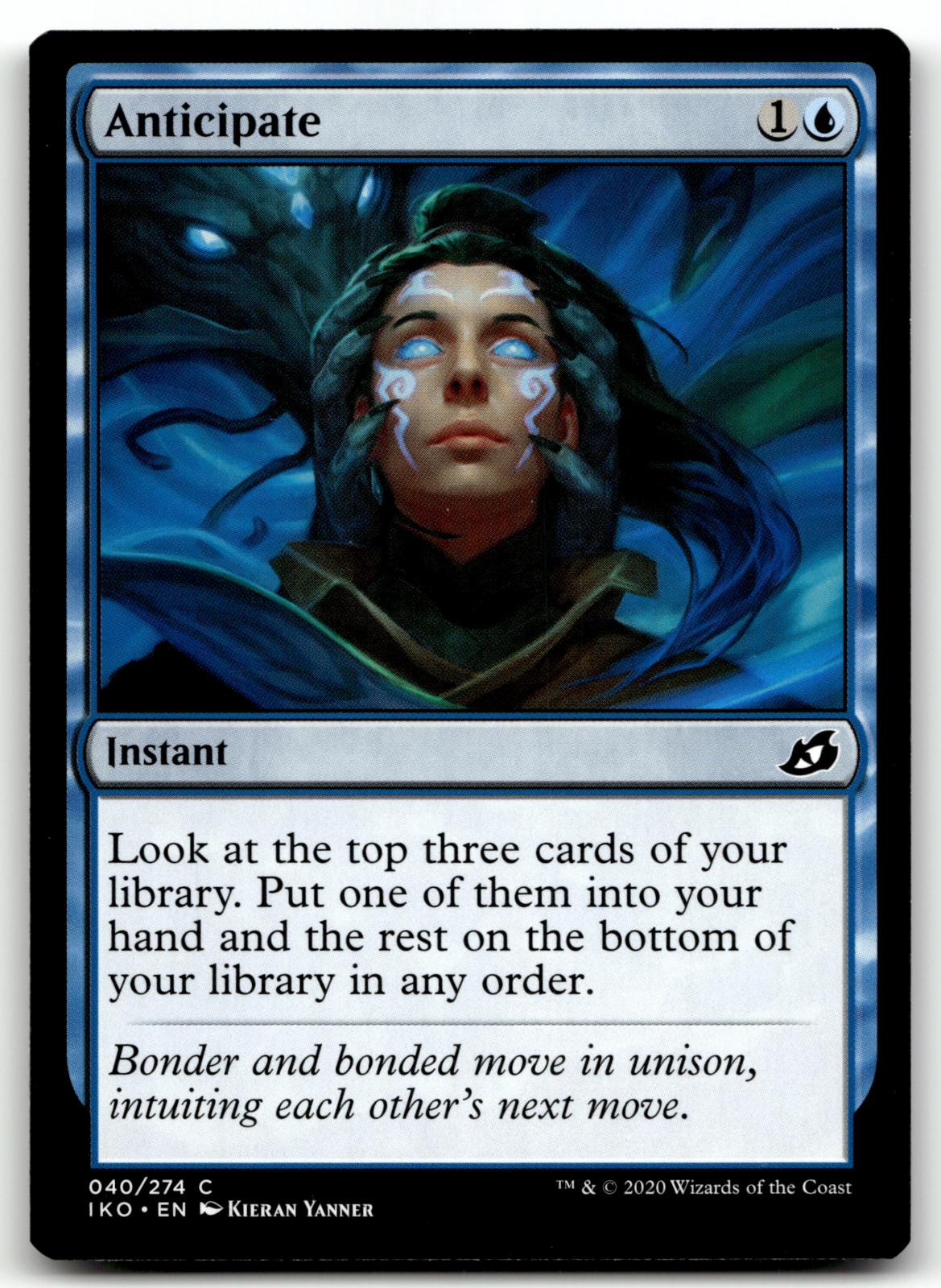 Anticipate 40 Common Ikoria: Lair of Behemoths Magic: The Gathering Near Mint