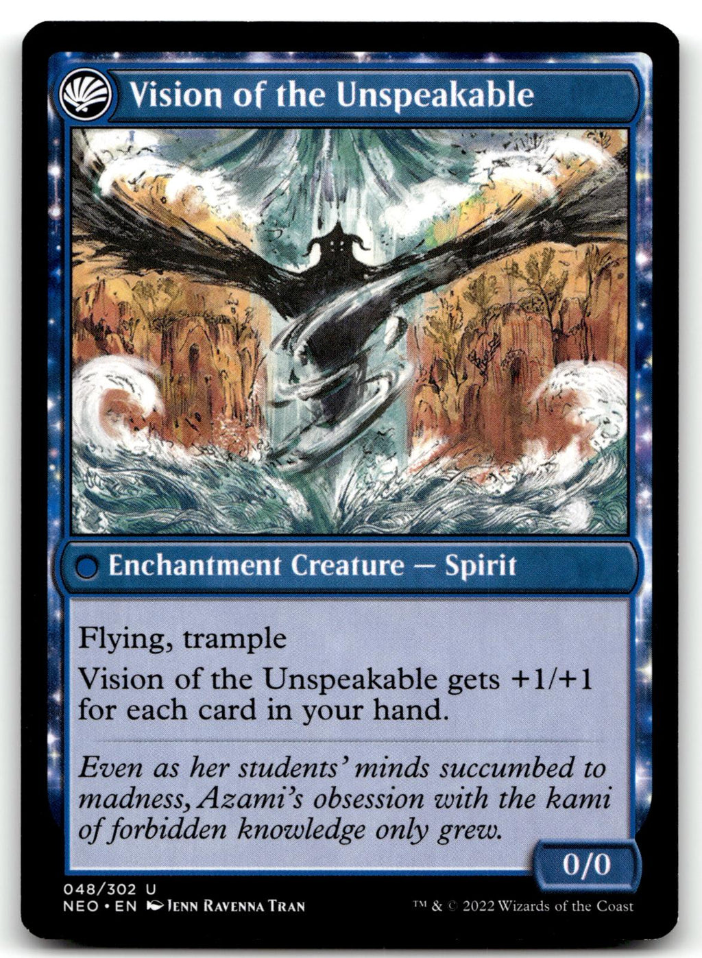 Behold the Unspeakable 48 Kamigawa: Neon Dynasty Magic: The Gathering NM