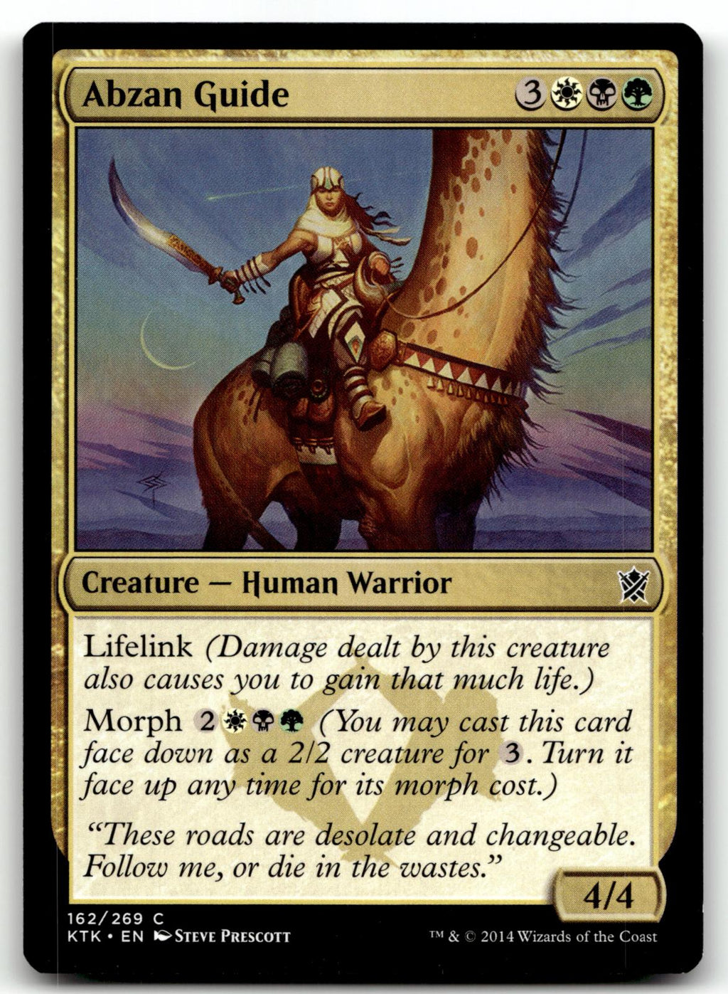 Abzan Guide 162 Common Khans of Tarkir Magic: The Gathering Near Mint