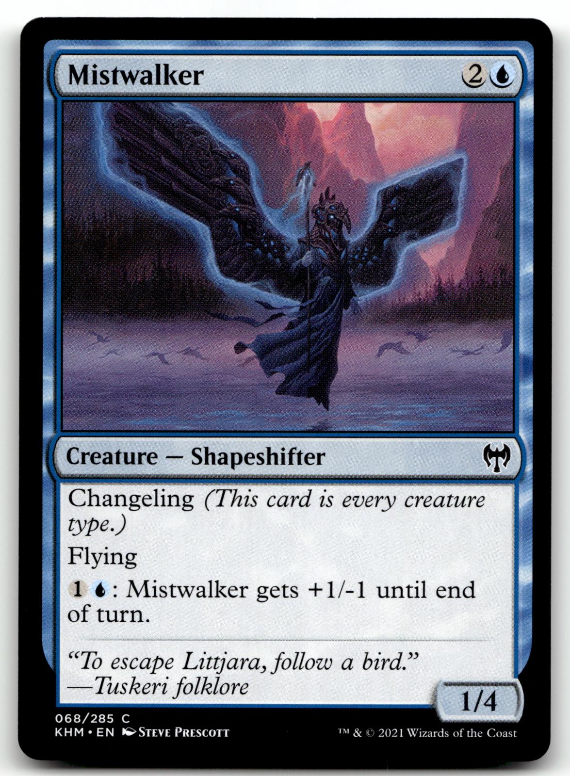 Mistwalker 68 Common Kaldheim Magic: The Gathering Near Mint