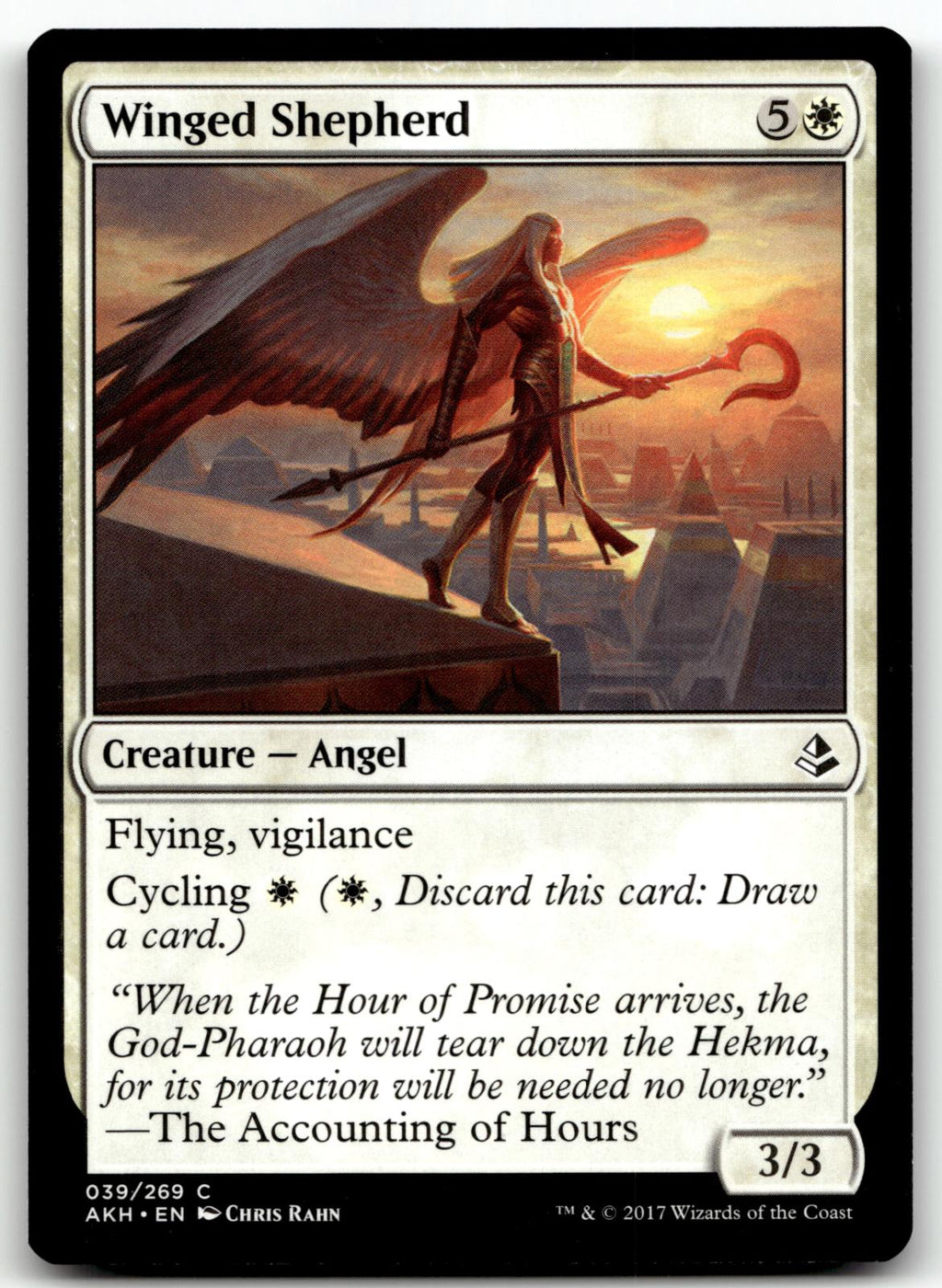 Winged Shepherd 39 Common Amonkhet Magic: The Gathering Near Mint