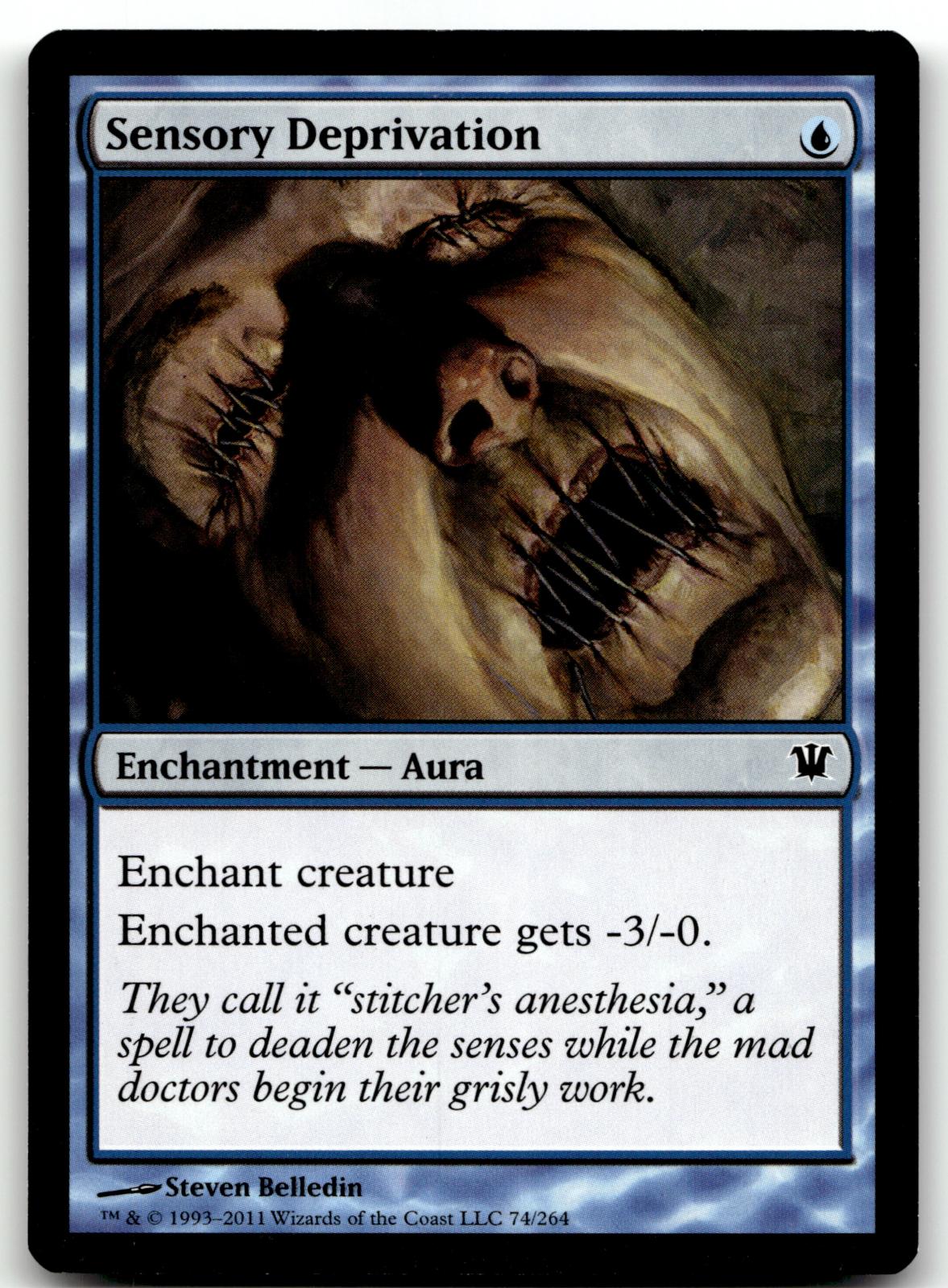 Sensory Deprivation 74 Common Innistrad Magic: The Gathering Near Mint