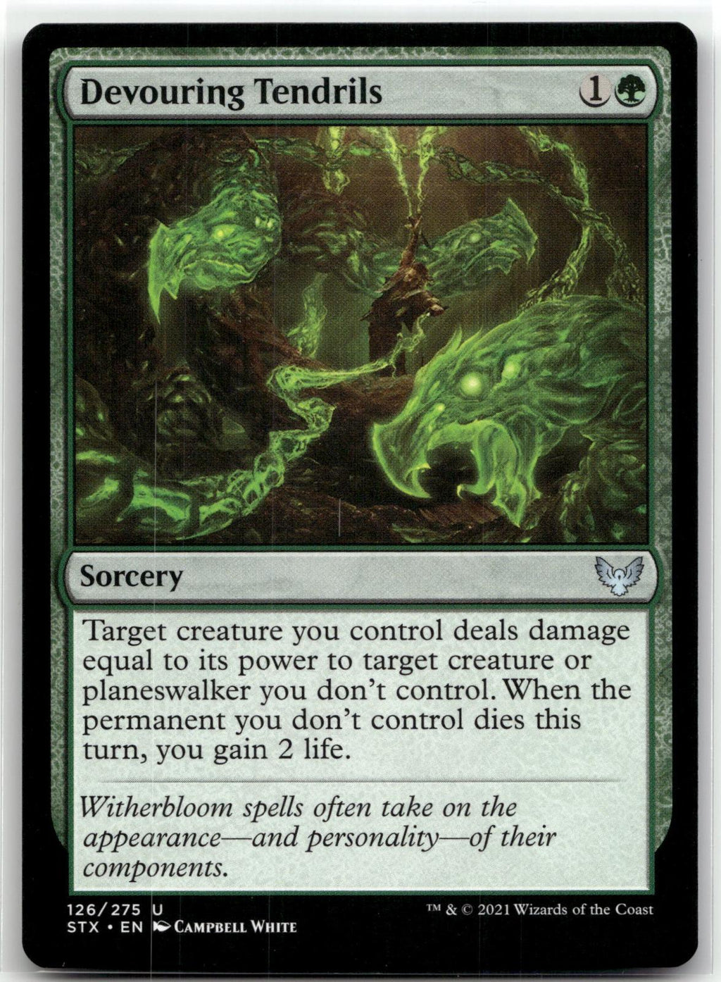 Devouring Tendrils 126 Strixhaven: School of Mages Magic: The Gathering NM