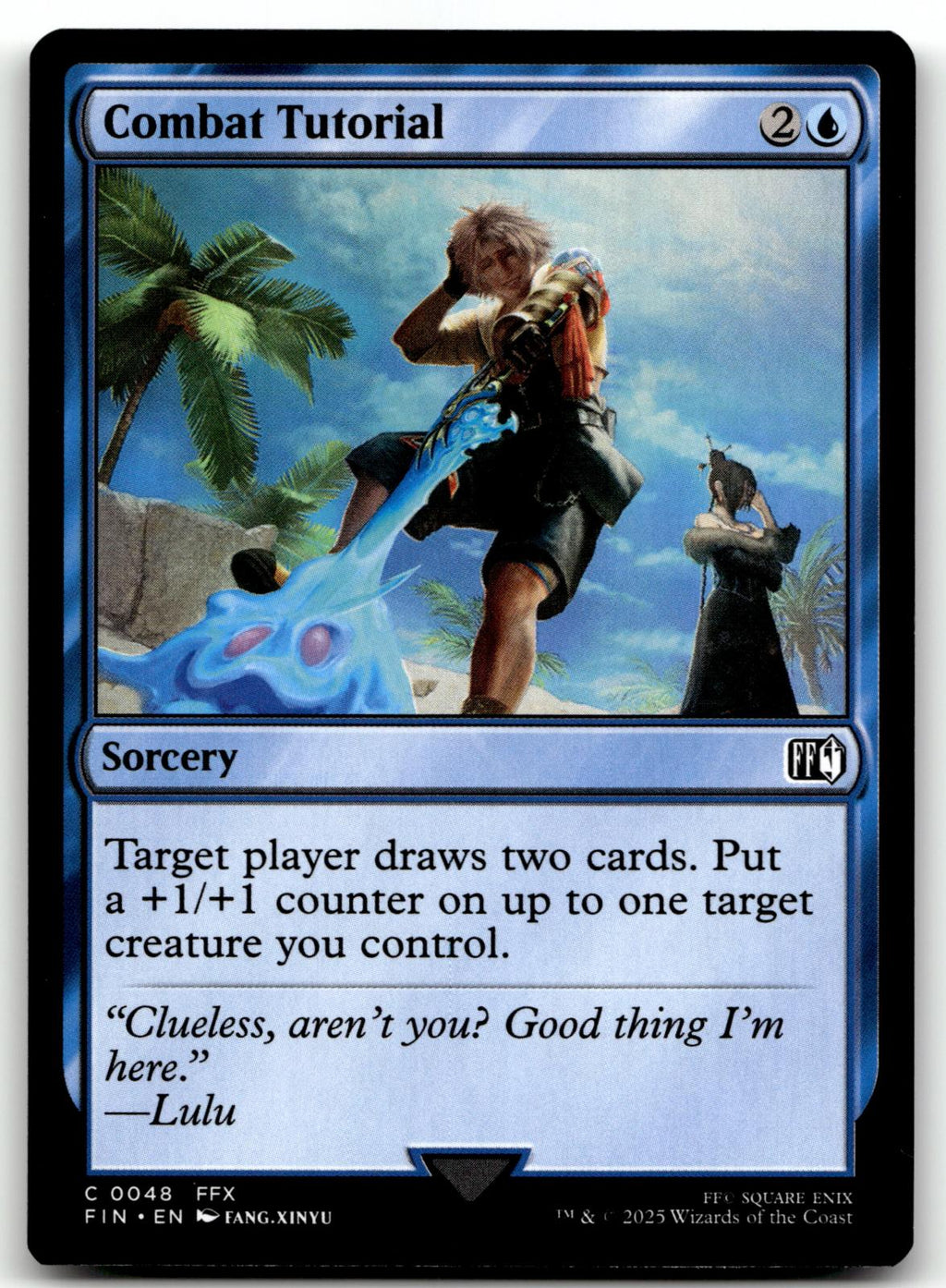 Combat Tutorial 48 Common FINAL FANTASY Magic: The Gathering Near Mint