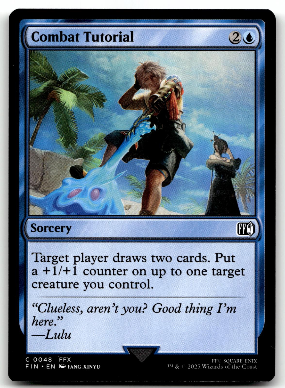 Combat Tutorial 48 Common FINAL FANTASY Magic: The Gathering Near Mint