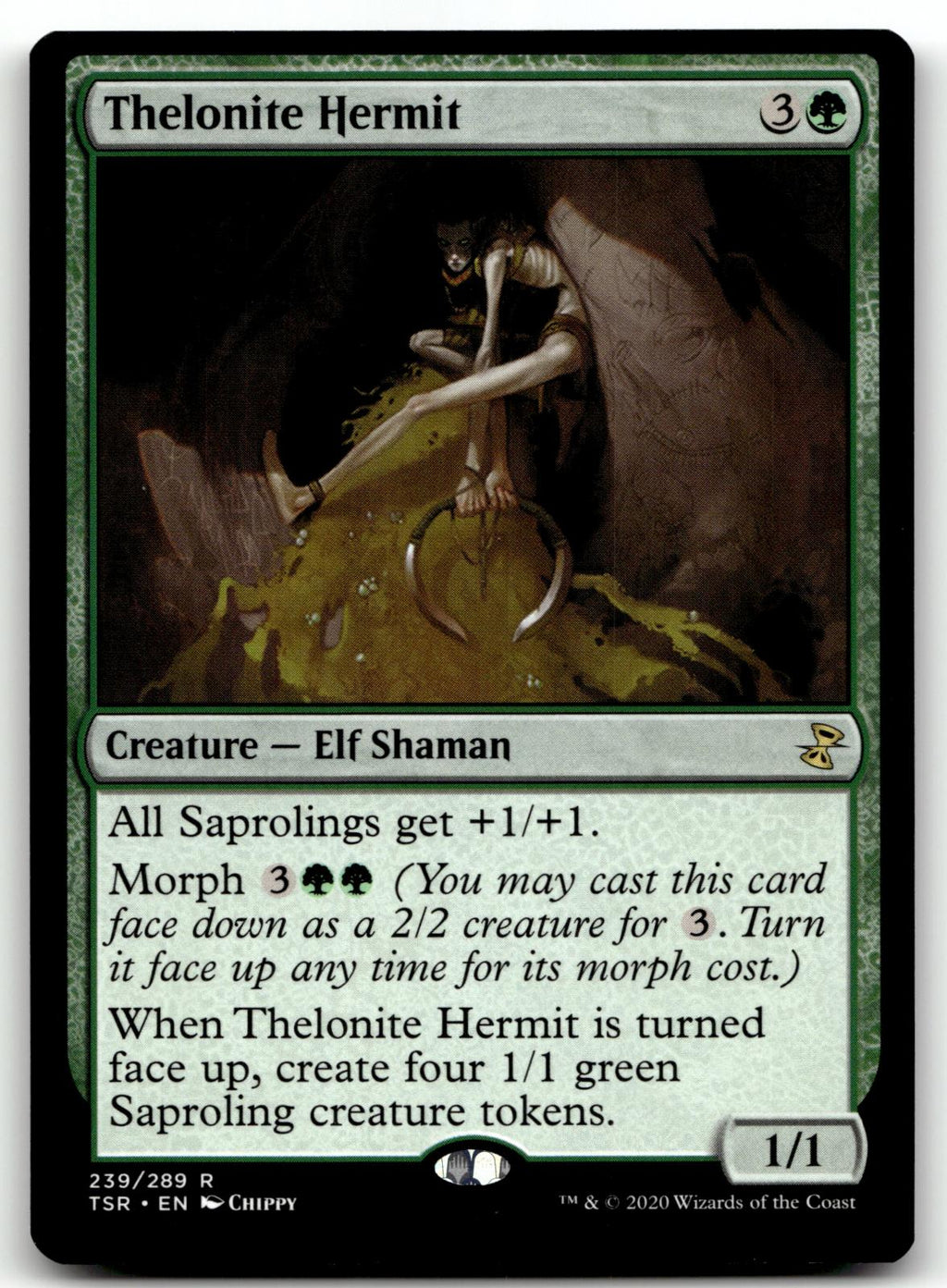 Thelonite Hermit 239 Rare Time Spiral: Remastered Magic: The Gathering Near Mint