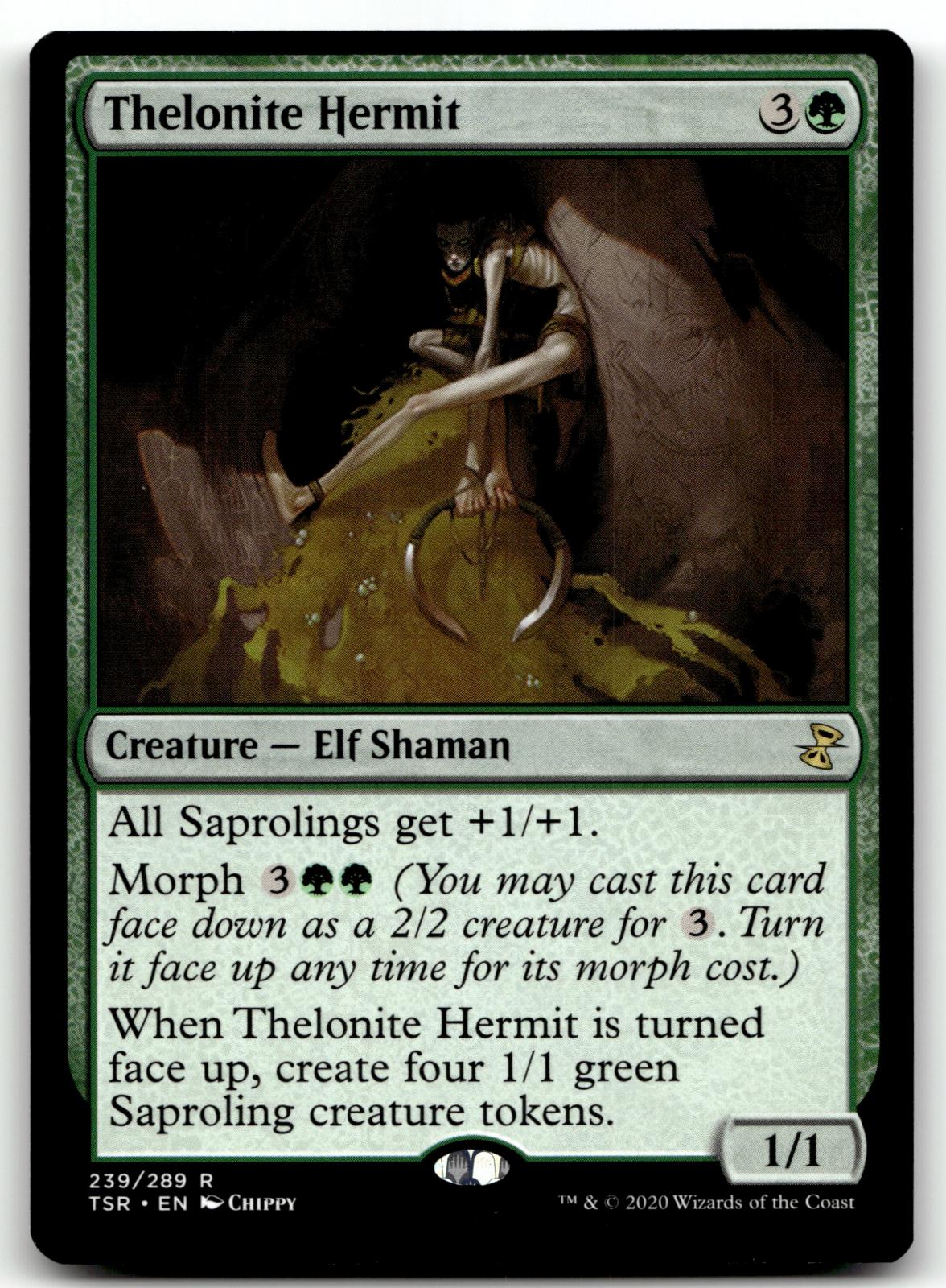 Thelonite Hermit 239 Rare Time Spiral: Remastered Magic: The Gathering Near Mint