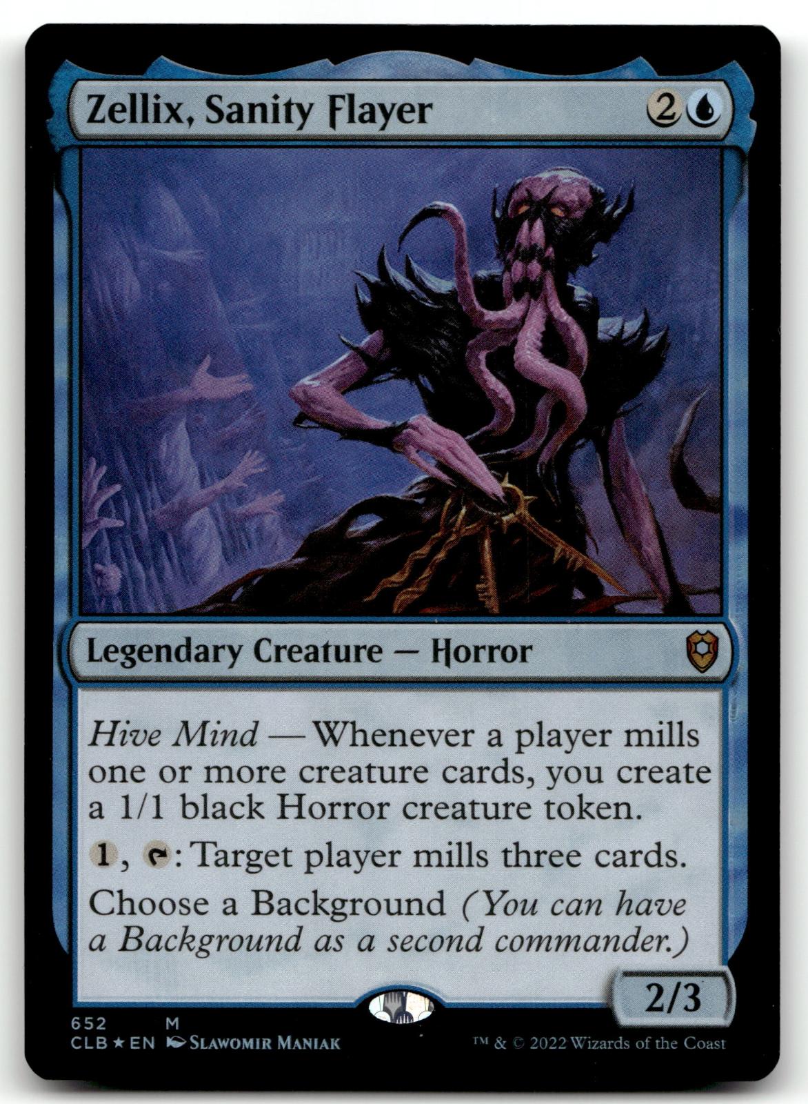 Zellix, Sanity Flayer 652 Commander Legends: Battle for Baldur's Gate 