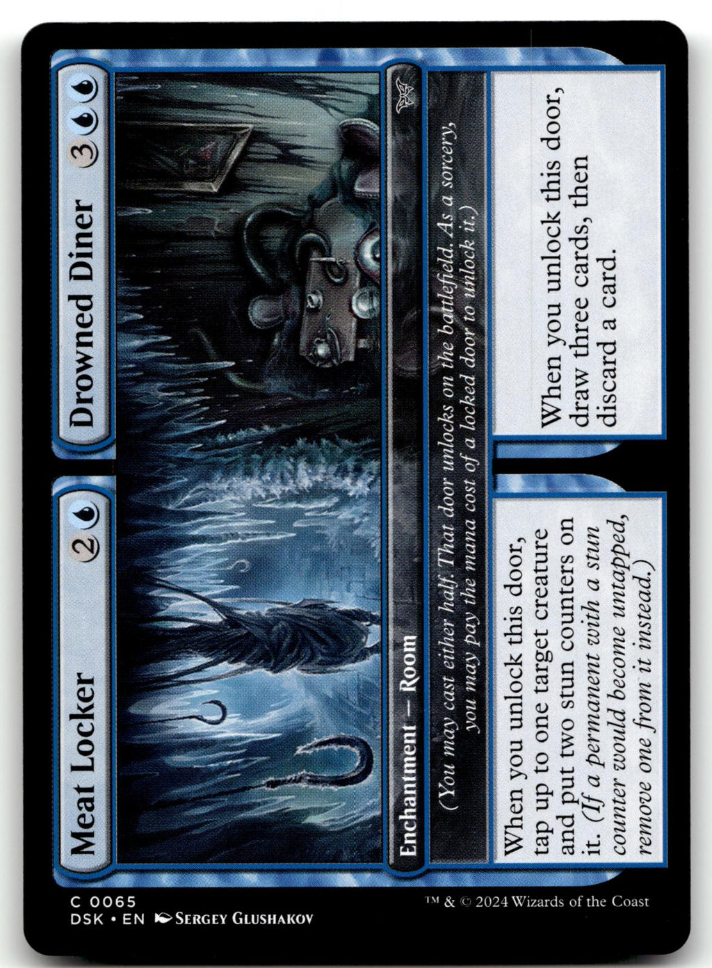 Meat Locker // Drowned Diner 65 Duskmourn: House of Horror Magic: The Gathering NM