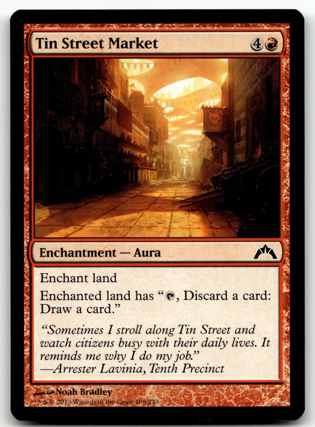 Tin Street Market 108 Common Gatecrash Magic: The Gathering Near Mint