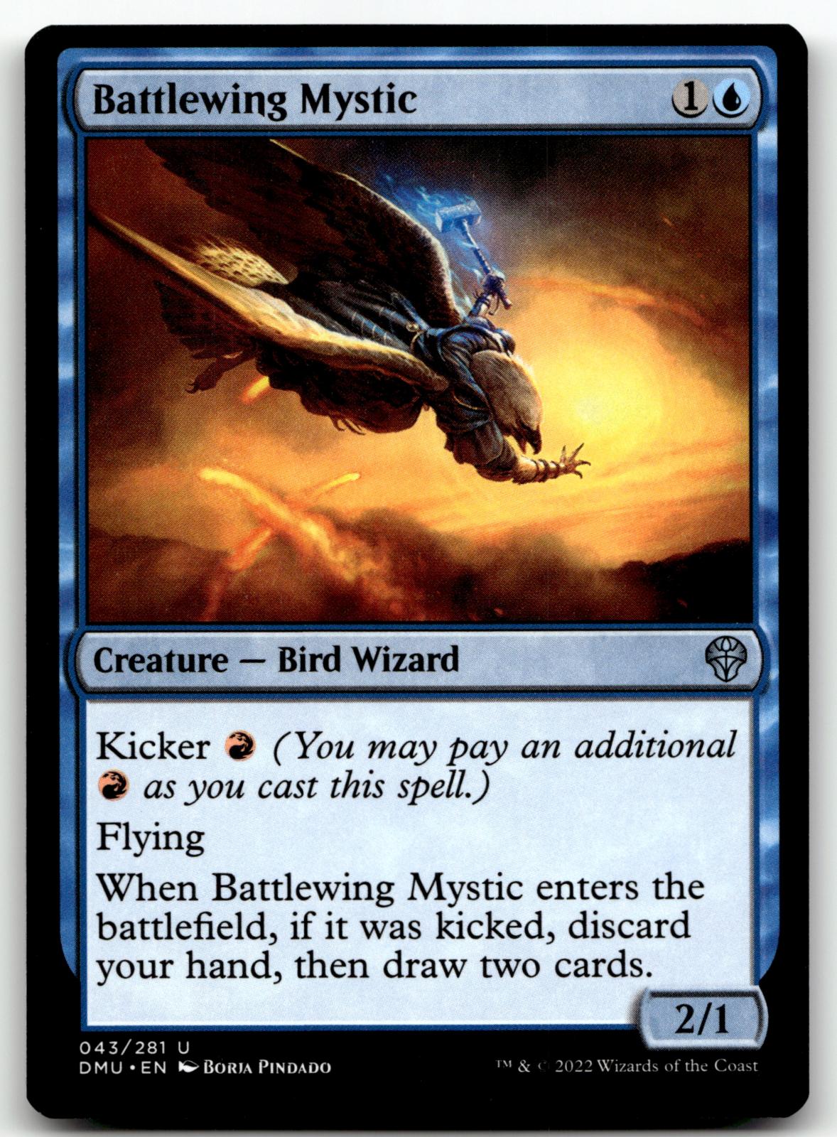 Battlewing Mystic 43 Uncommon Dominaria United Magic: The Gathering Near Mint